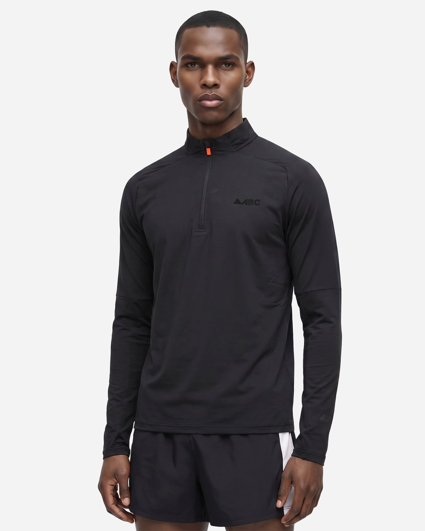 Giacca running ABC TECH M - Nero - 2 | Cisalfa Sport