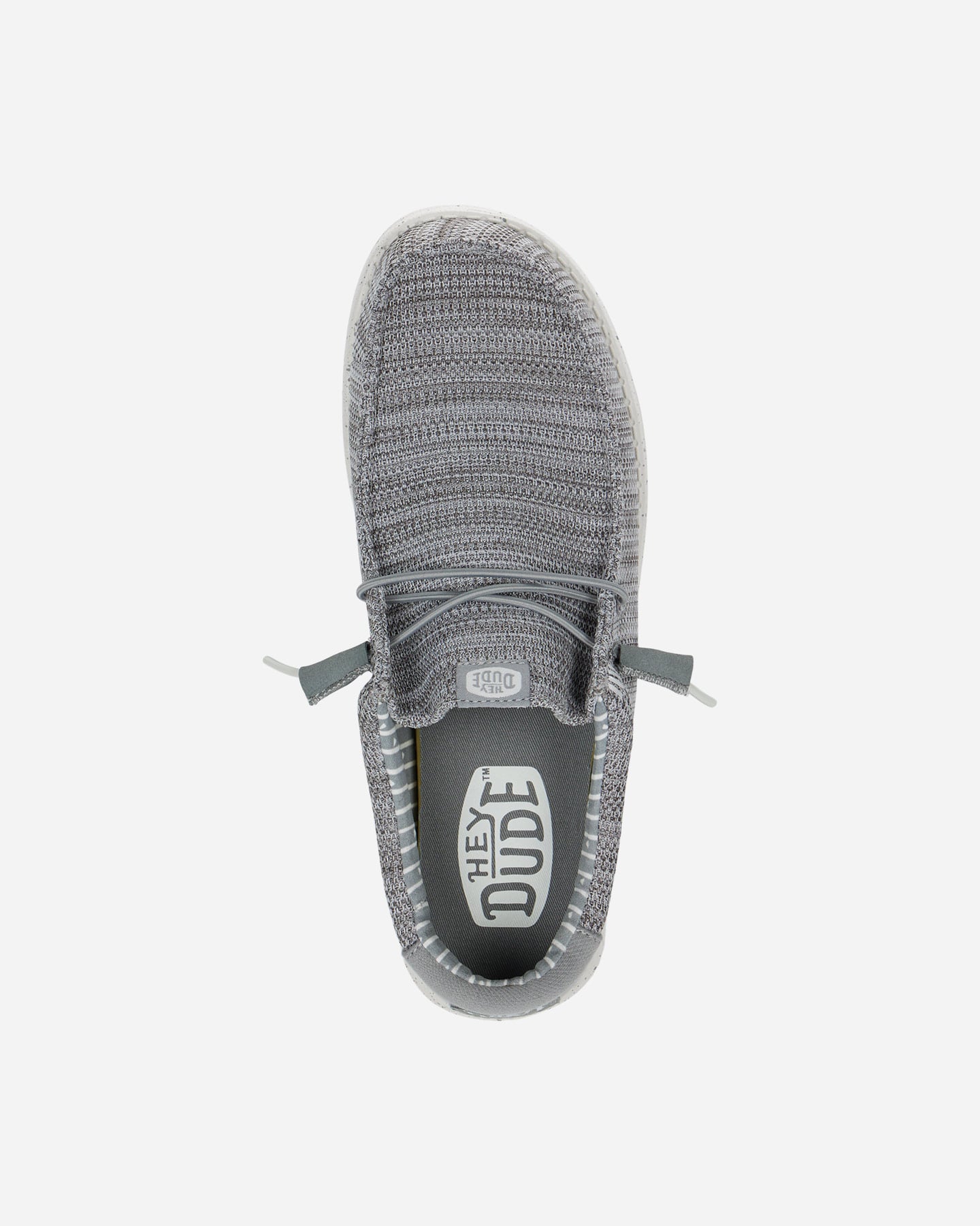 Scarpe urban HEYDUDE WALLY STRETCH SOX M - Grigio - 2 | Cisalfa Sport