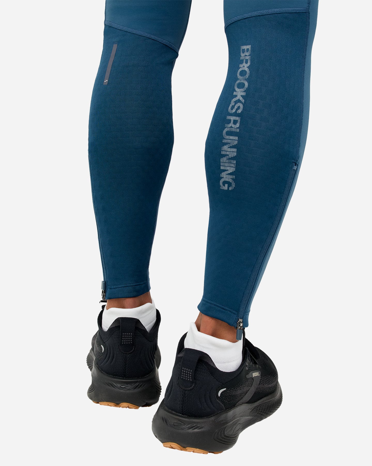 Fuseaux running BROOKS THERMAL REFLECTIVE M - Blu - 5 | Cisalfa Sport