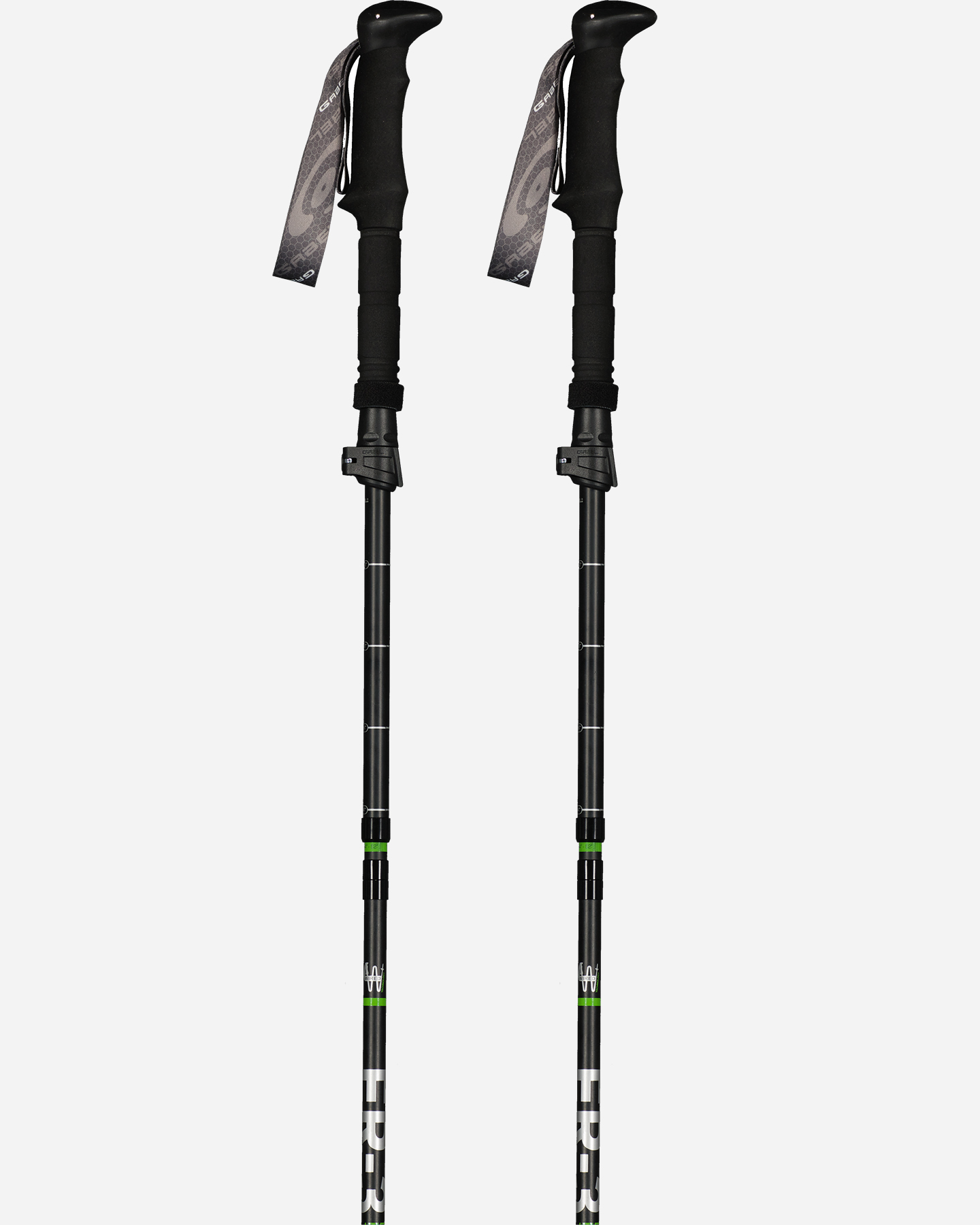 Bastoncini trekking GABEL FR-3 EF 110-130 CM  - Nero - 2 | Cisalfa Sport