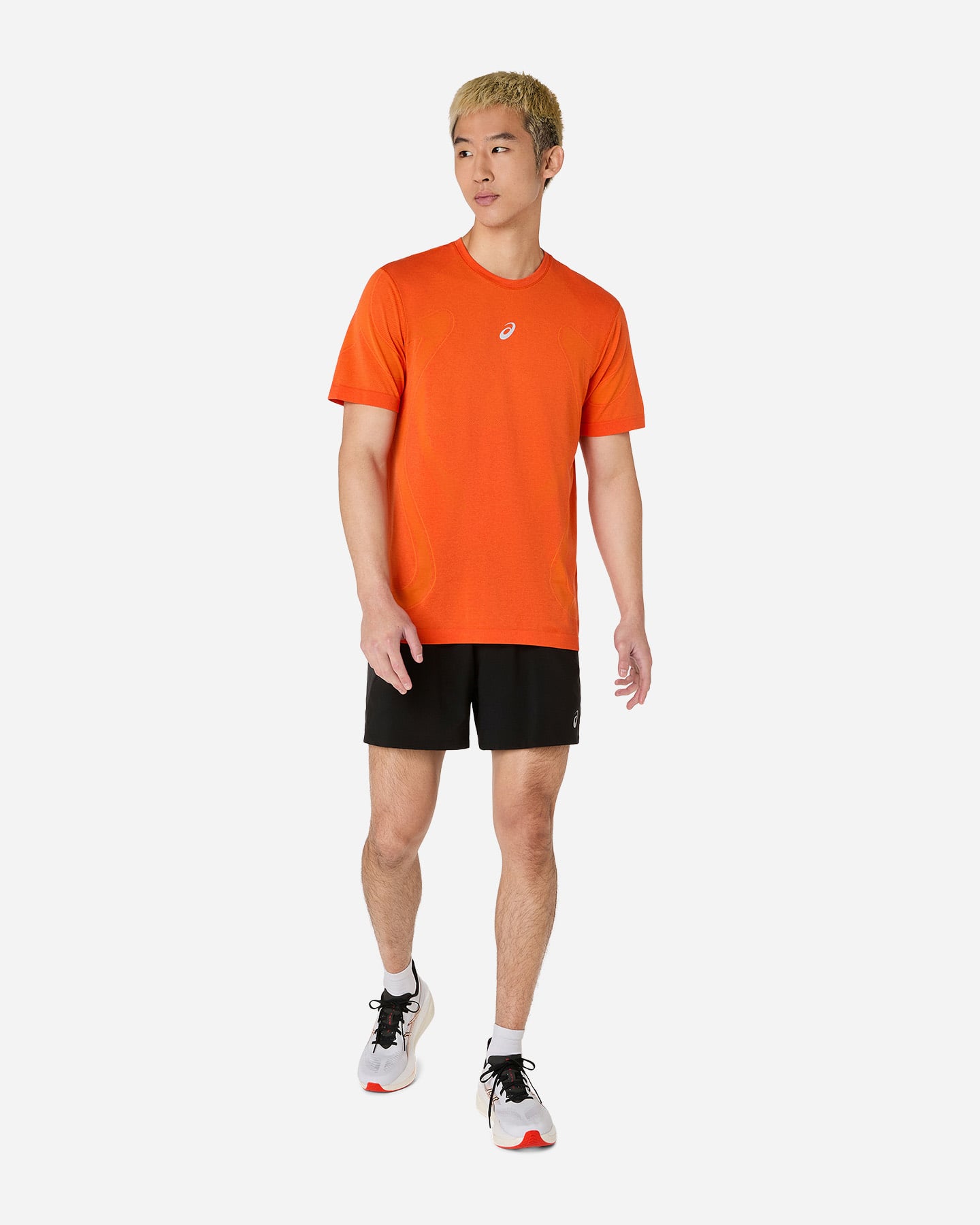 T-shirt running ASICS ROAD M - Arancione - 2 | Cisalfa Sport