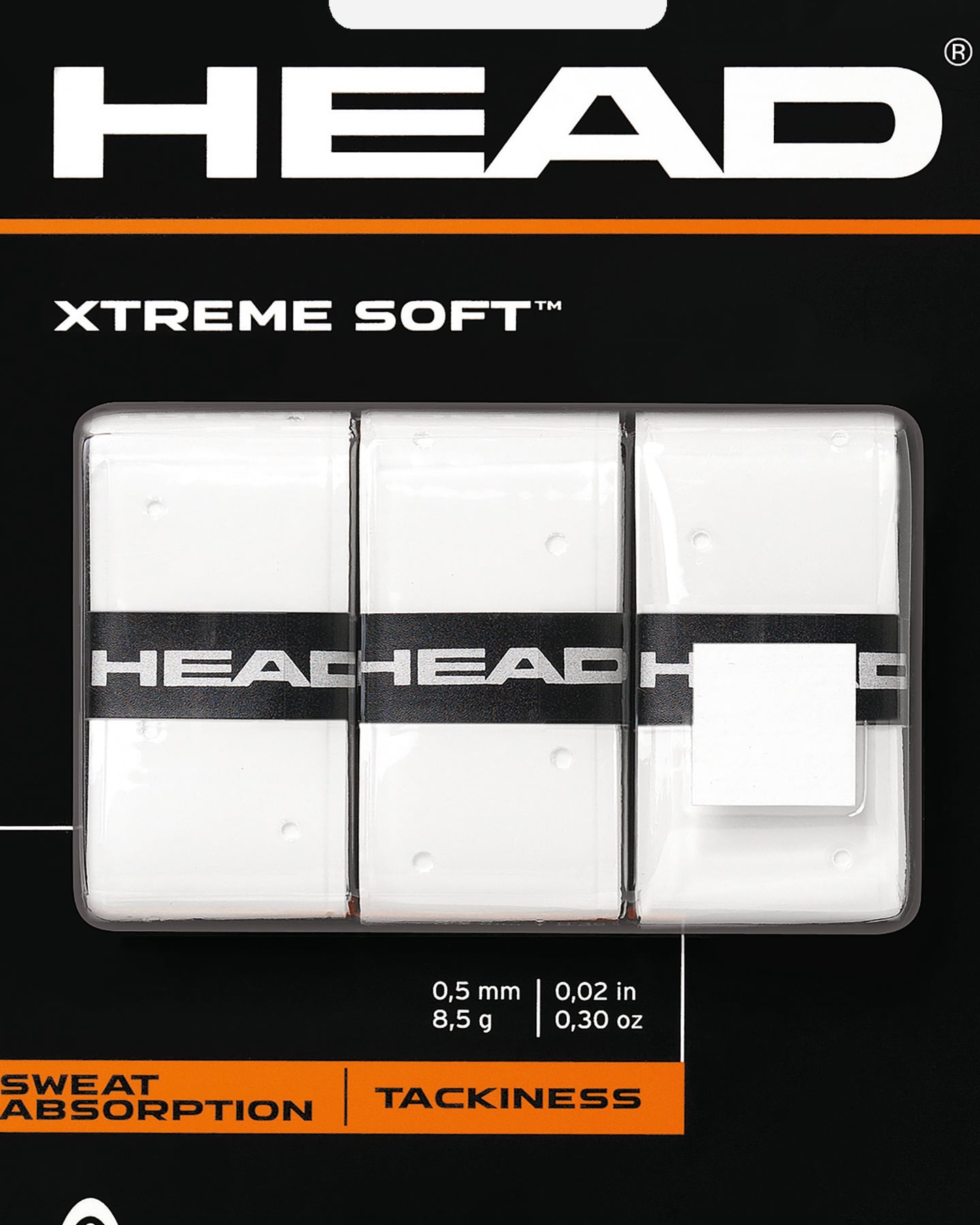 Grip tennis HEAD XTREMESOFT - Bianco - 1 | Cisalfa Sport
