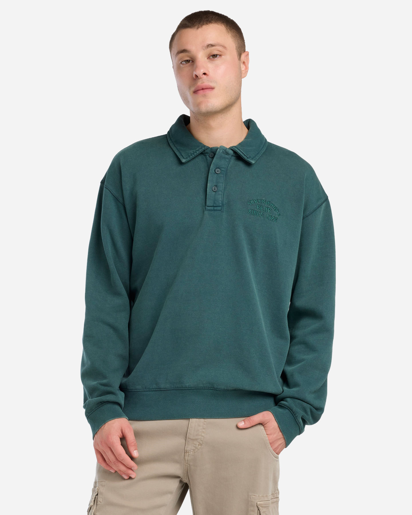 Felpa BEAR UNEARTHED NATURE M - Verde - 1 | Cisalfa Sport