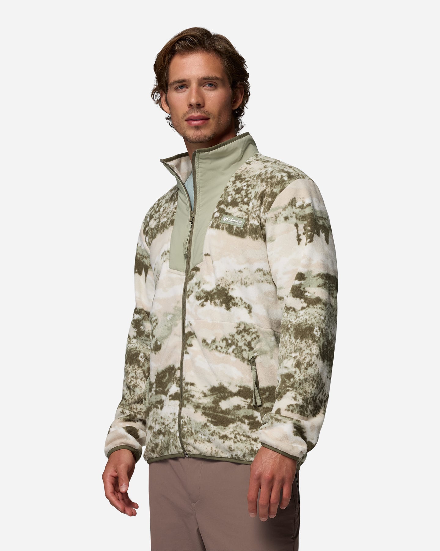 Pile COLUMBIA SEQUOIA GROVE PRINTED M - Verde - 1 | Cisalfa Sport