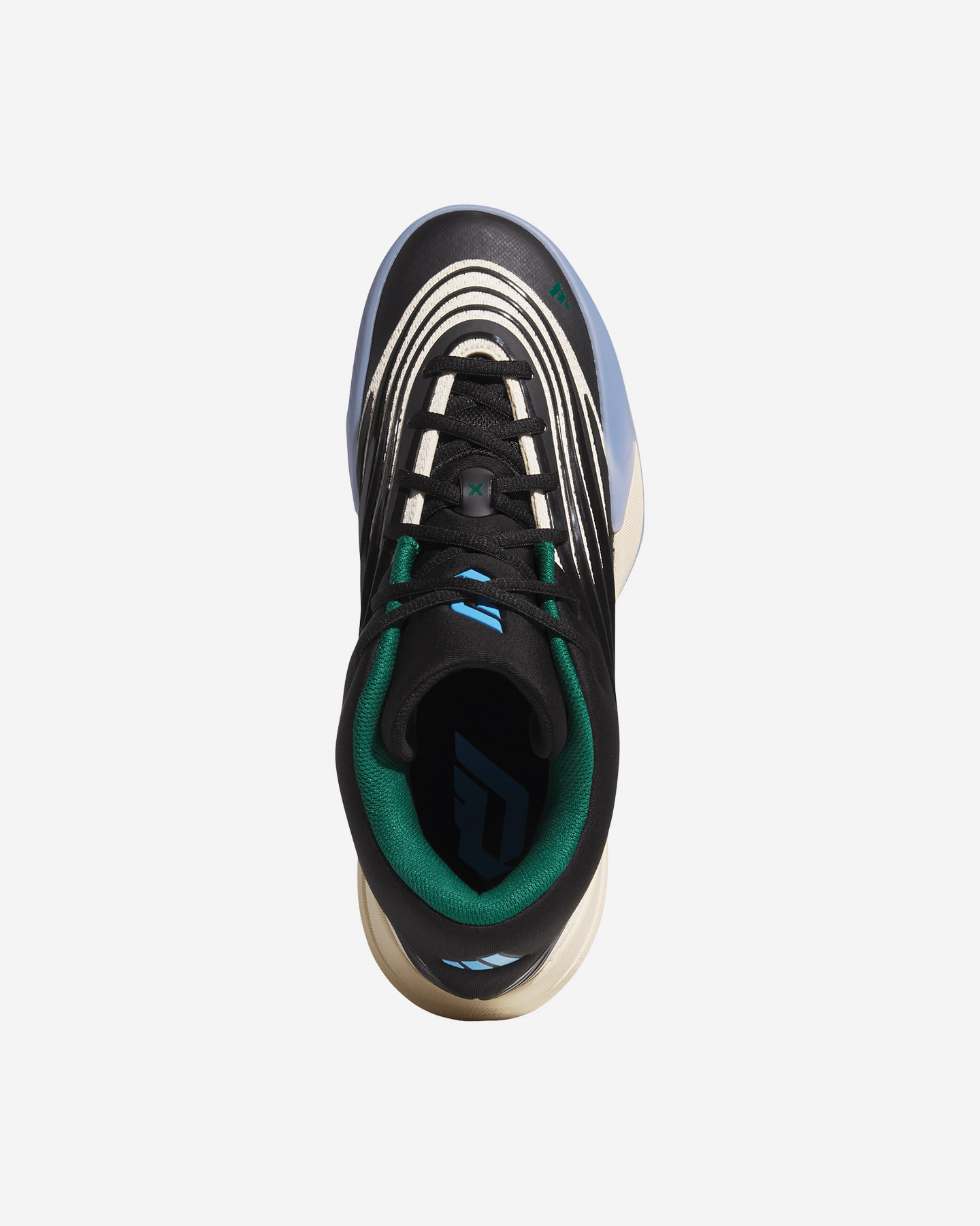 Scarpe basket ADIDAS DAME X M - Nero - 2 | Cisalfa Sport