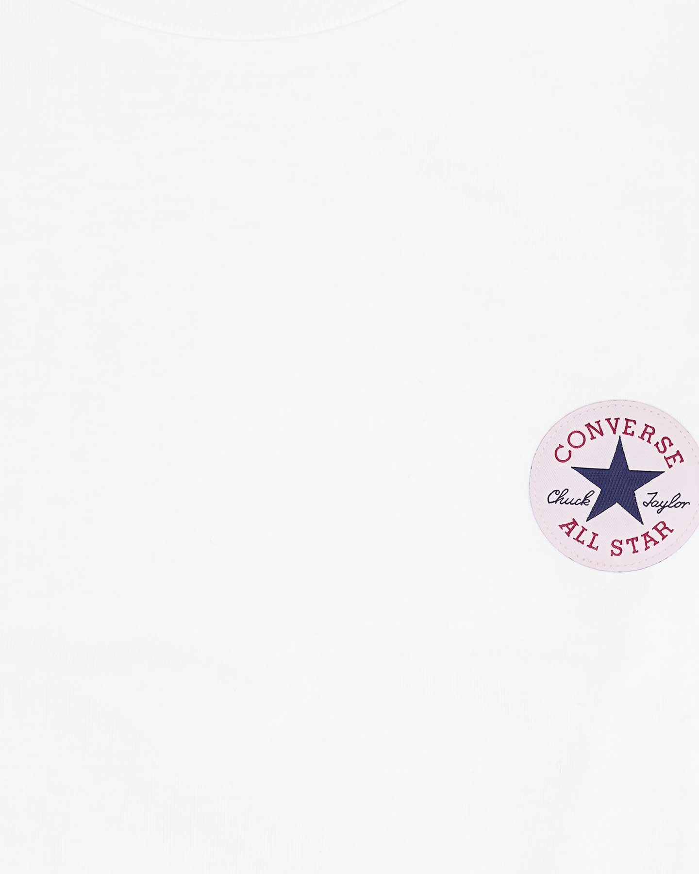T-shirt CONVERSE CHUCK M - Bianco - 2 | Cisalfa Sport