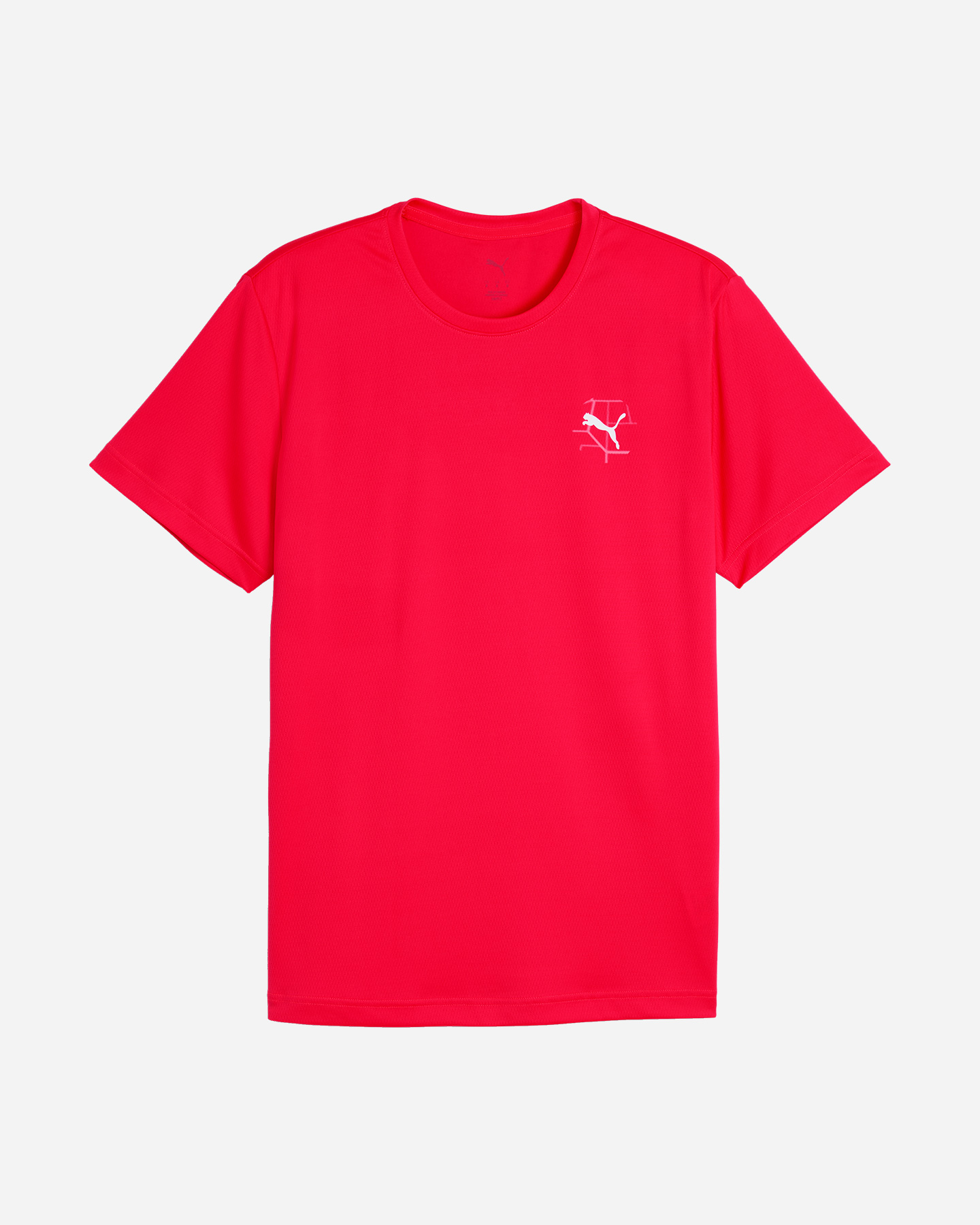 T-shirt running PUMA RUN ILLUSTRATIVE M - Rosso - 1 | Cisalfa Sport