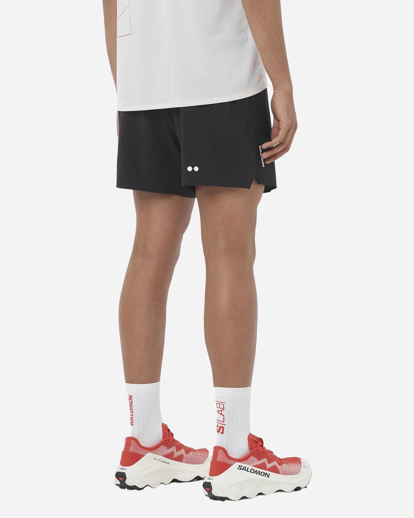 Short running SALOMON SENSE AERO M - Nero - 3 | Cisalfa Sport