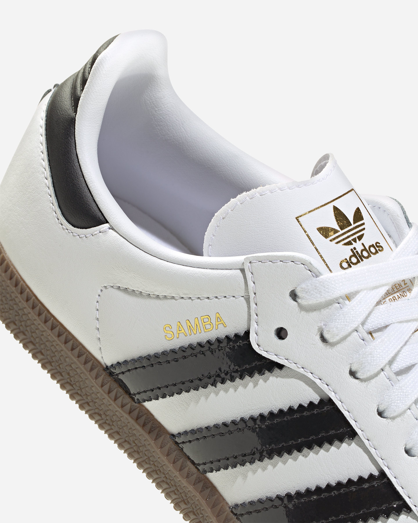 Scarpe sneakers ADIDAS SAMBA OG GS JR - Bianco - 5 | Cisalfa Sport