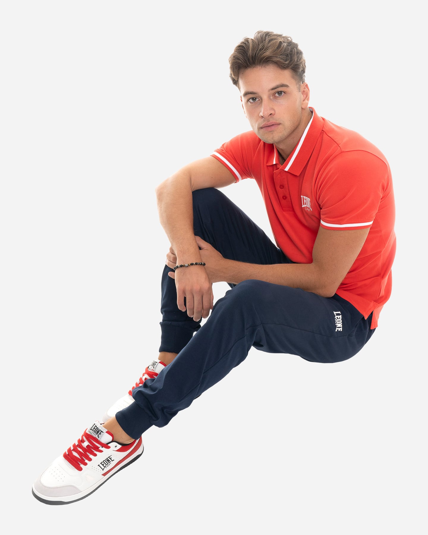 Pantalone LEONE BASIC M - Blu Navy - 3 | Cisalfa Sport