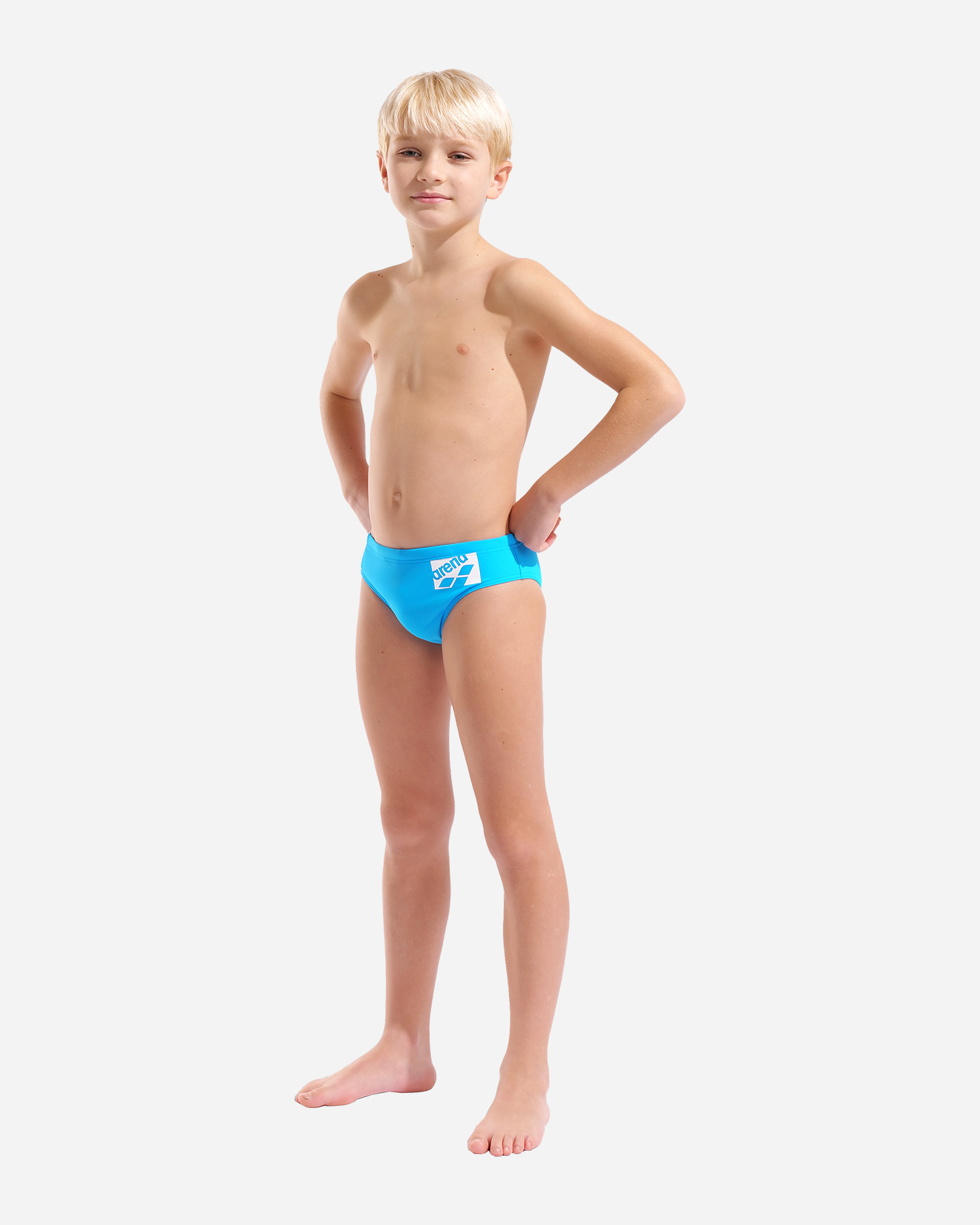 Slip piscina ARENA LOGO JR - Azzurro - 2 | Cisalfa Sport