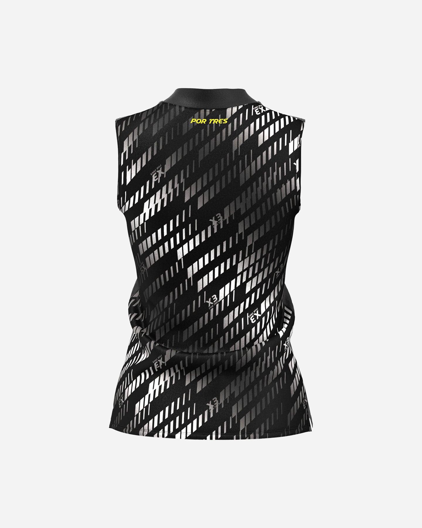T-shirt tennis X3 POR TRES SVEZIA W - Nero - 1 | Cisalfa Sport