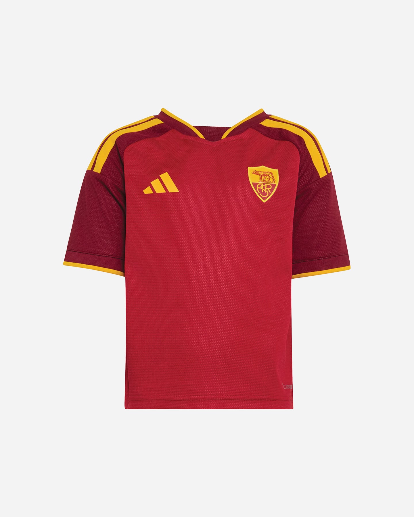 Abbigliamento calcio ufficiale ADIDAS MINIKIT AS ROMA HOME 26-27 JR - Rosso - 2 | Cisalfa Sport