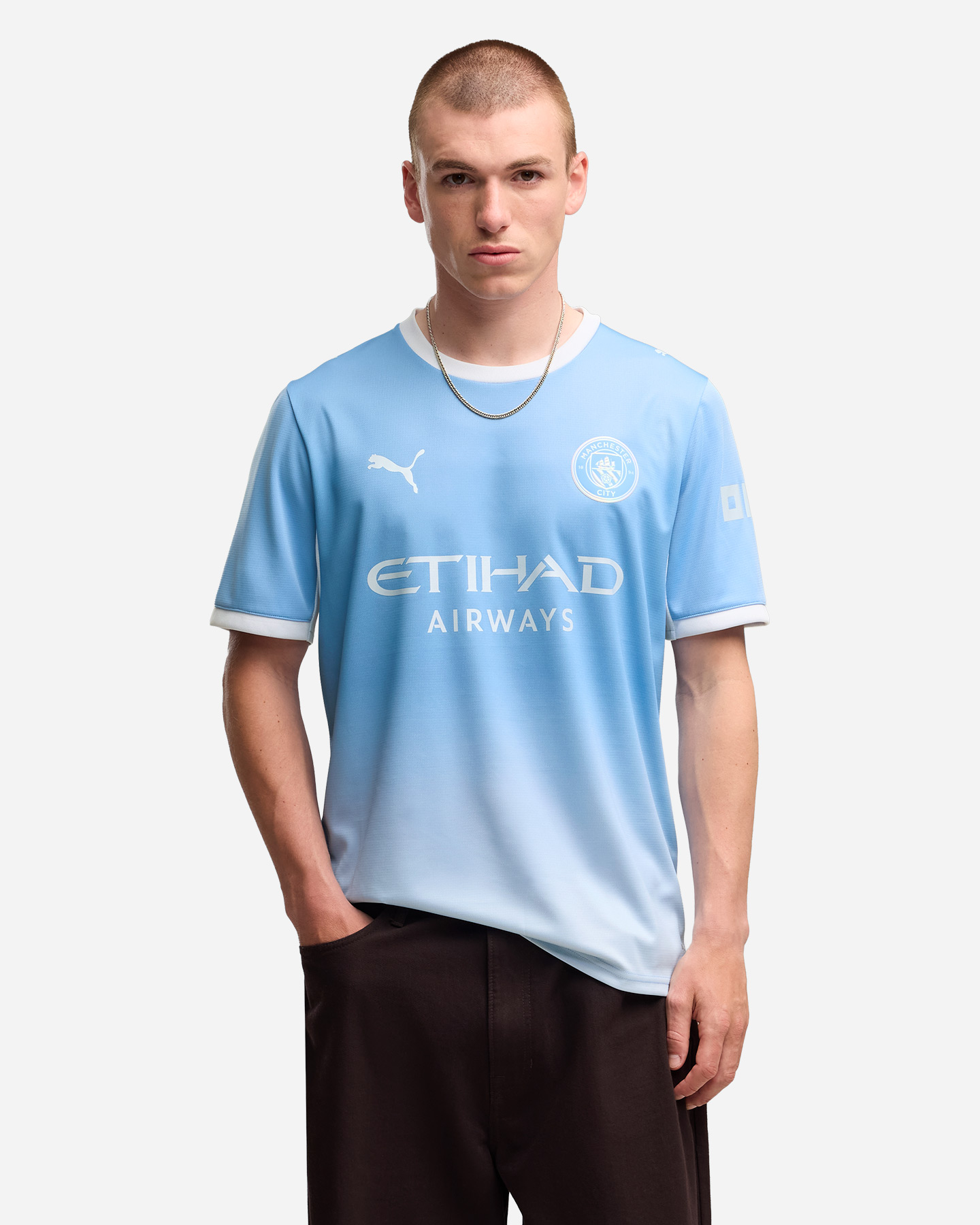 Maglia calcio ufficiale PUMA MANCHESTER CITY HOME REPLICA M - Azzurro - 2 | Cisalfa Sport