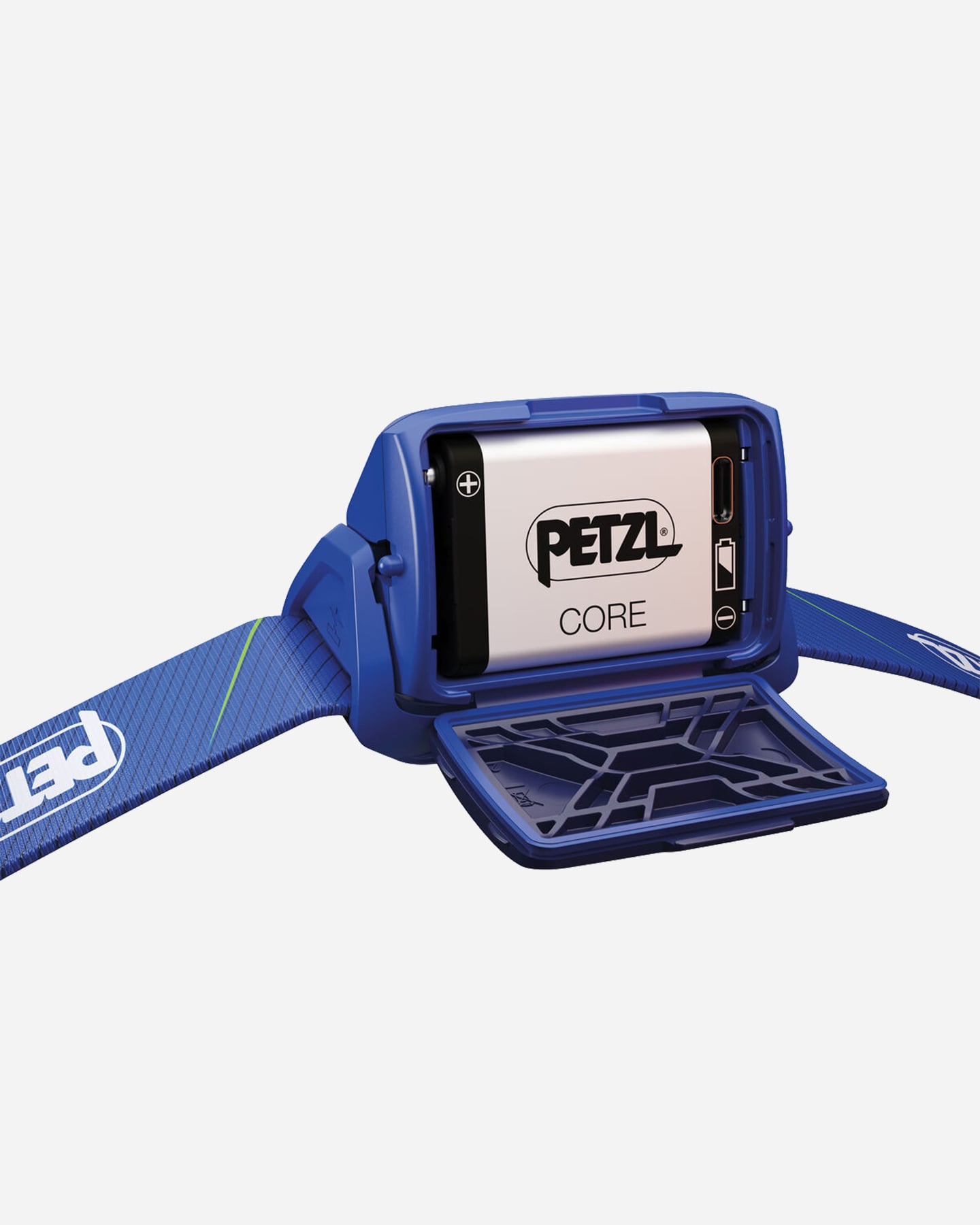 Lampada frontale PETZL TIKKA CORE 450 LUMEN  - Blu - 4 | Cisalfa Sport