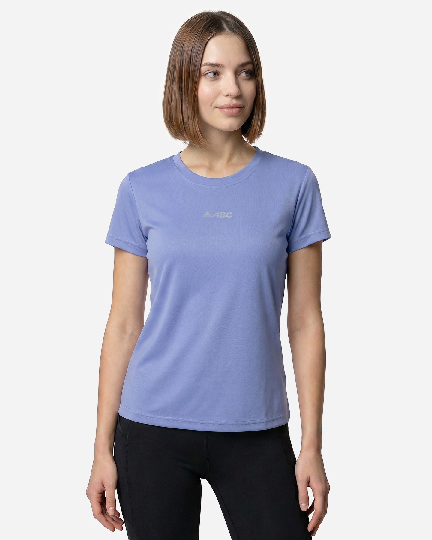 T-shirt running ABC RUNNING BASIC W - Lilla - 2 | Cisalfa Sport