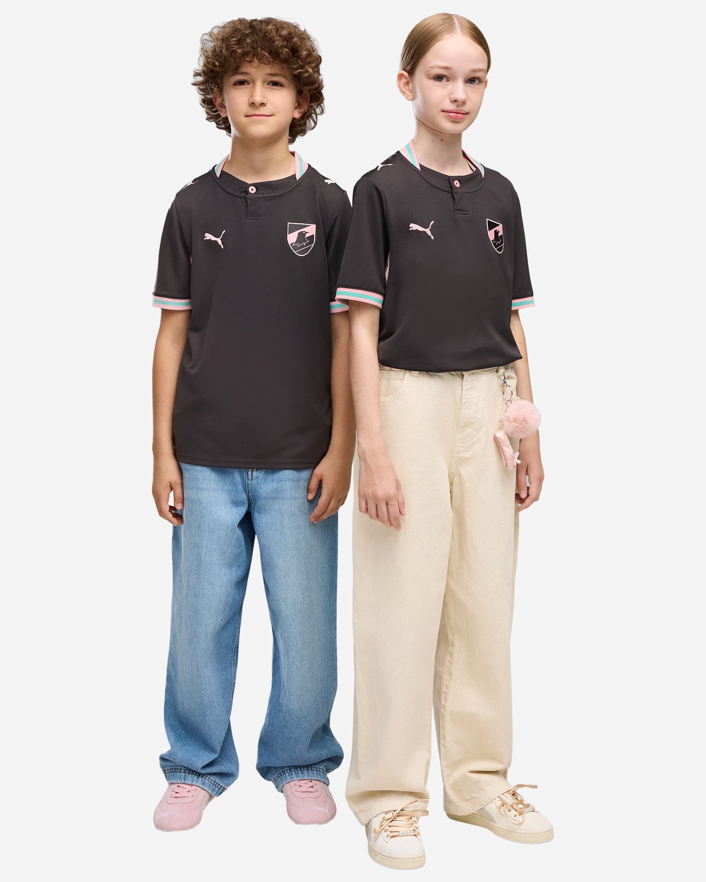 Maglia calcio ufficiale PUMA PALERMO 3RD JR - Antracite - 4 | Cisalfa Sport