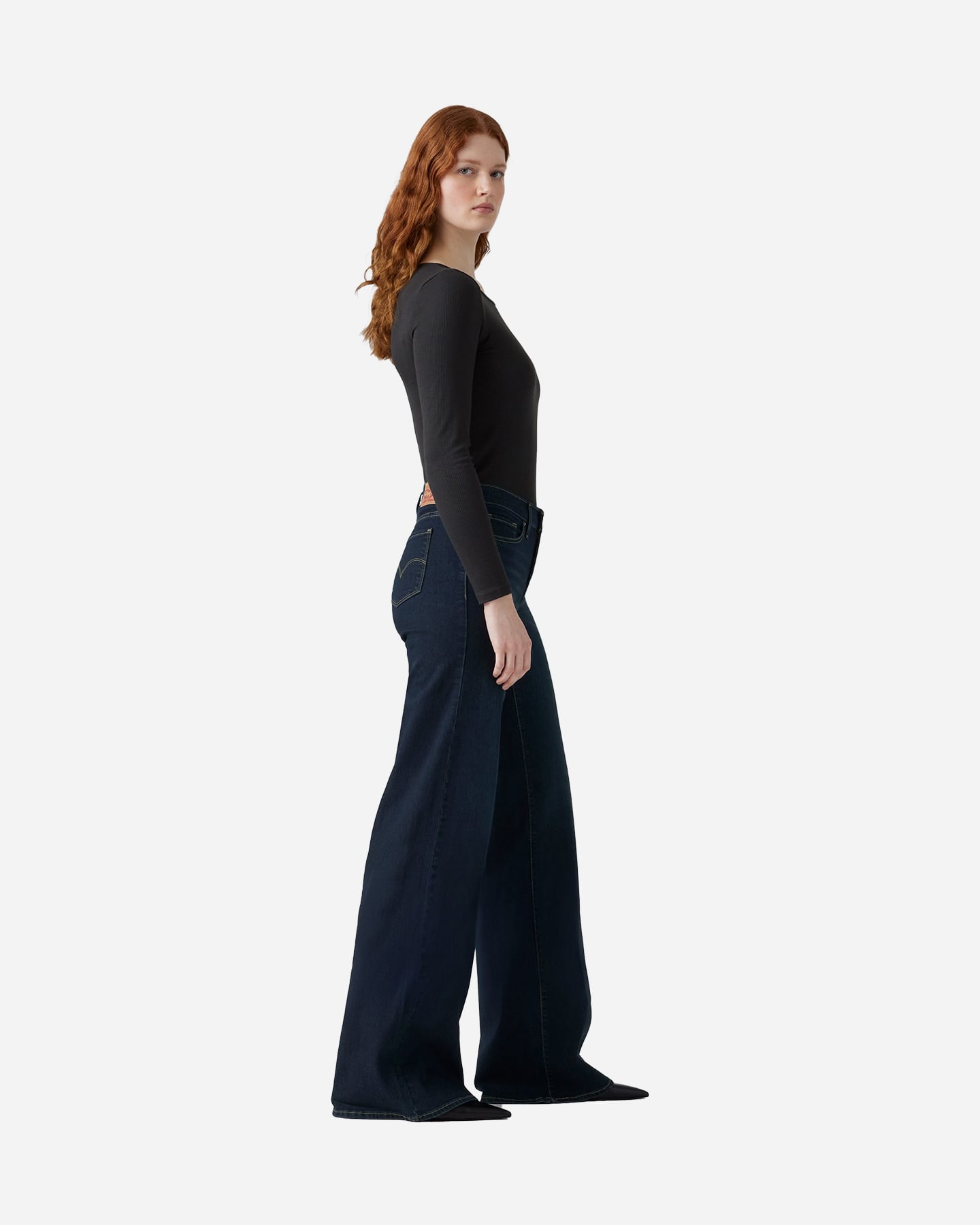 Jeans LEVI'S 318 SHAPING WIDE LEG W - Denim - 3 | Cisalfa Sport