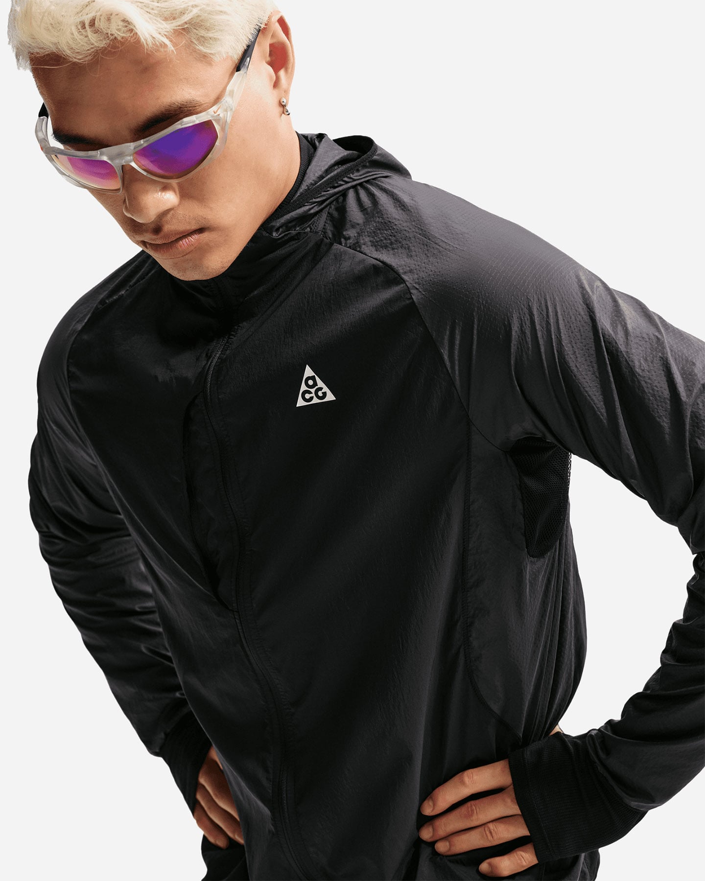 Giacca running NIKE ACG M - Nero - 5 | Cisalfa Sport