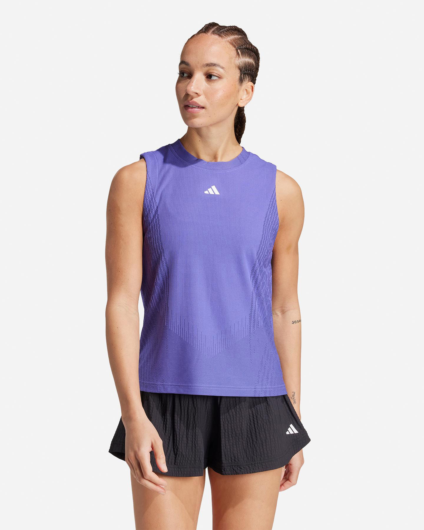 T-shirt tennis ADIDAS US OPEN W - Blu - 1 | Cisalfa Sport