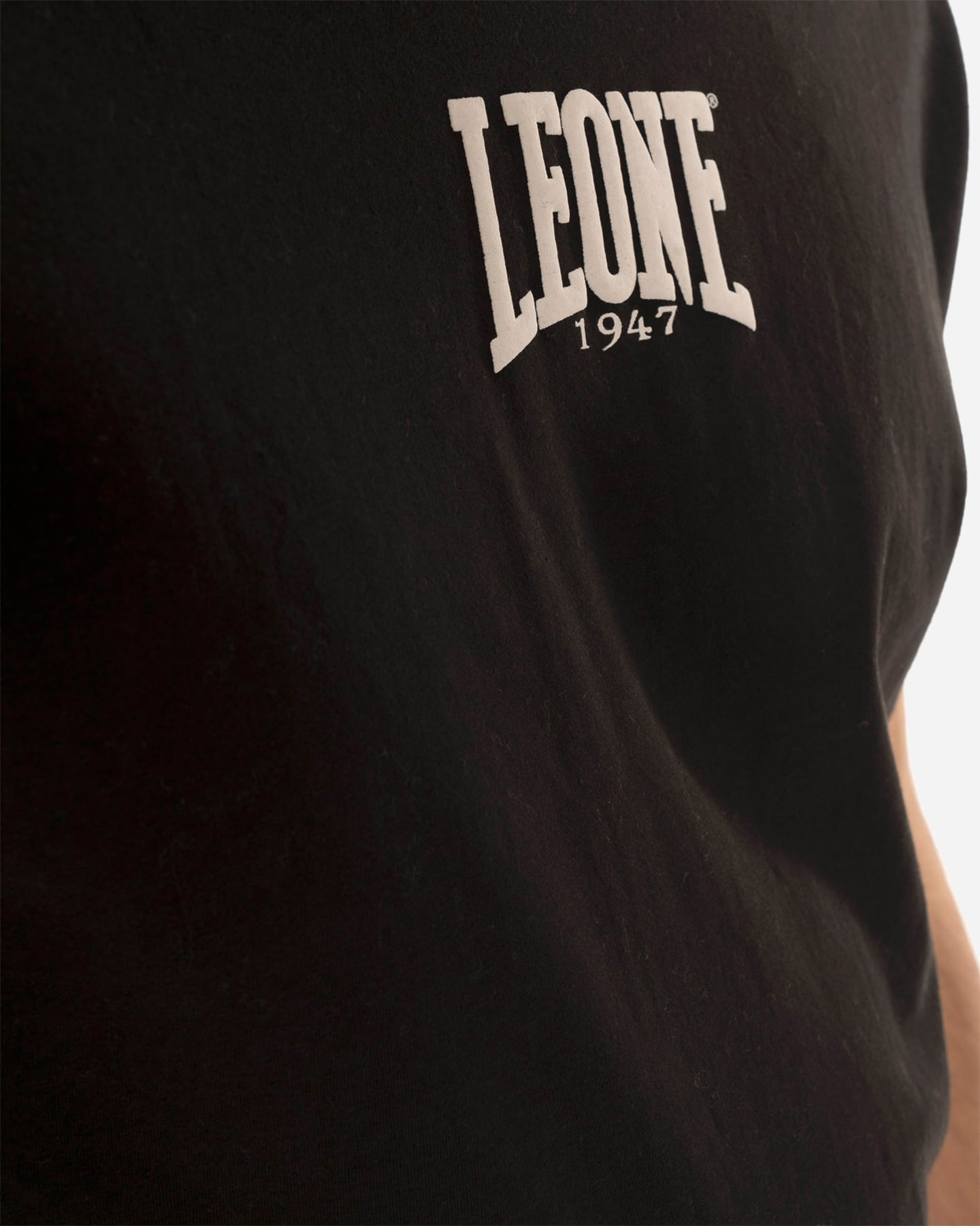 T-shirt LEONE SMALL LOGO M - Nero - 4 | Cisalfa Sport