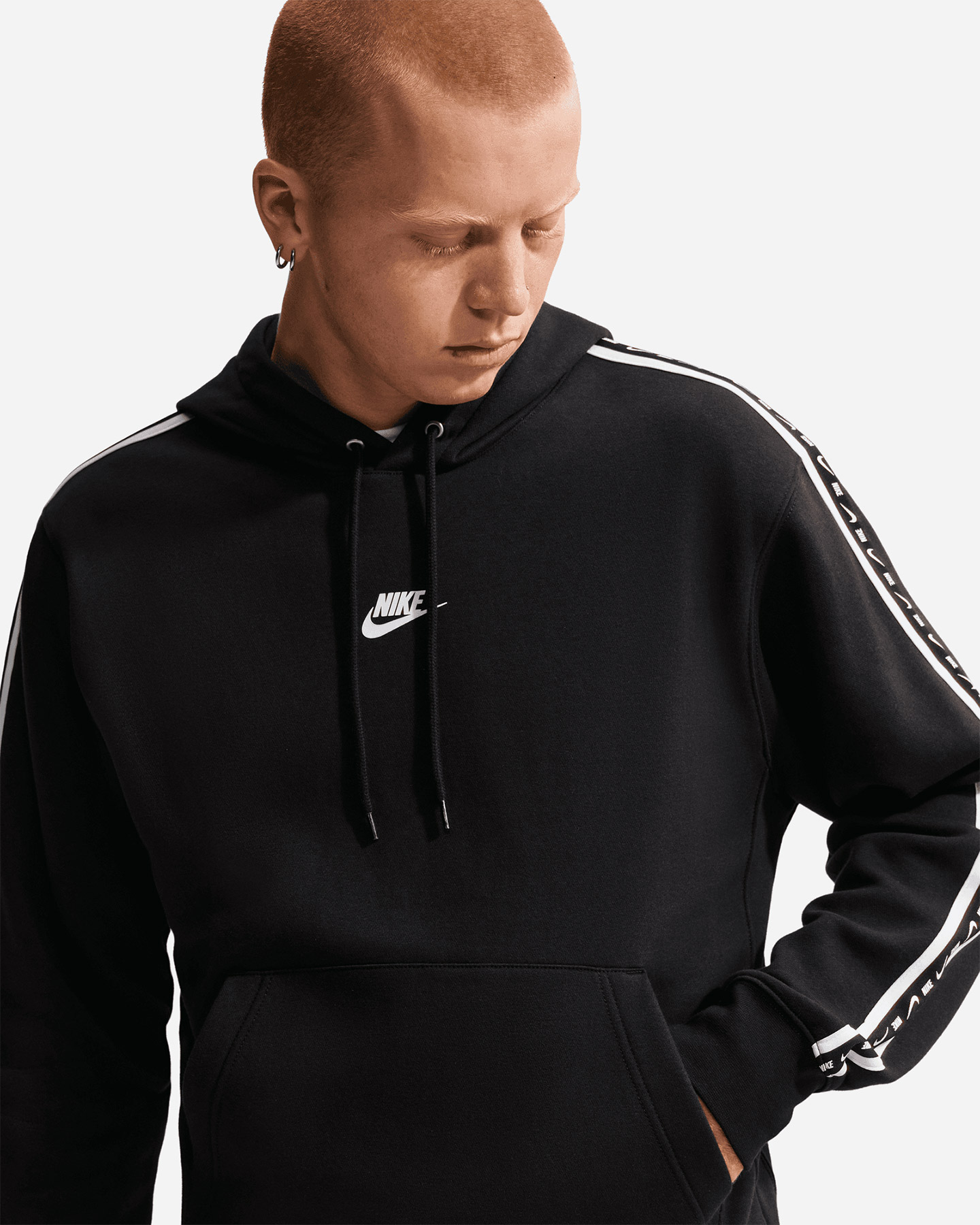 Felpa NIKE TAPE M - Nero - 3 | Cisalfa Sport