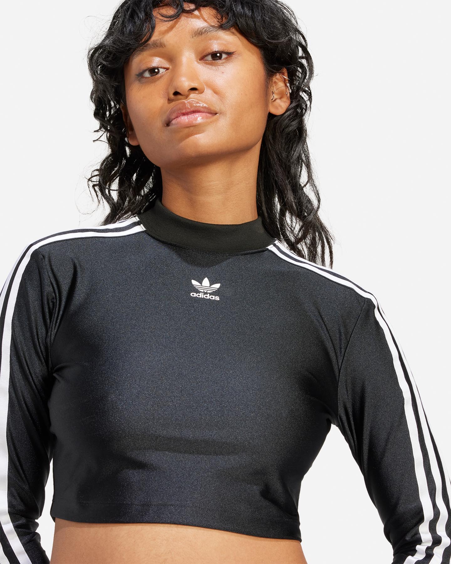 T-shirt ADIDAS ORIGINAL 3STRIPES W - Nero - 4 | Cisalfa Sport