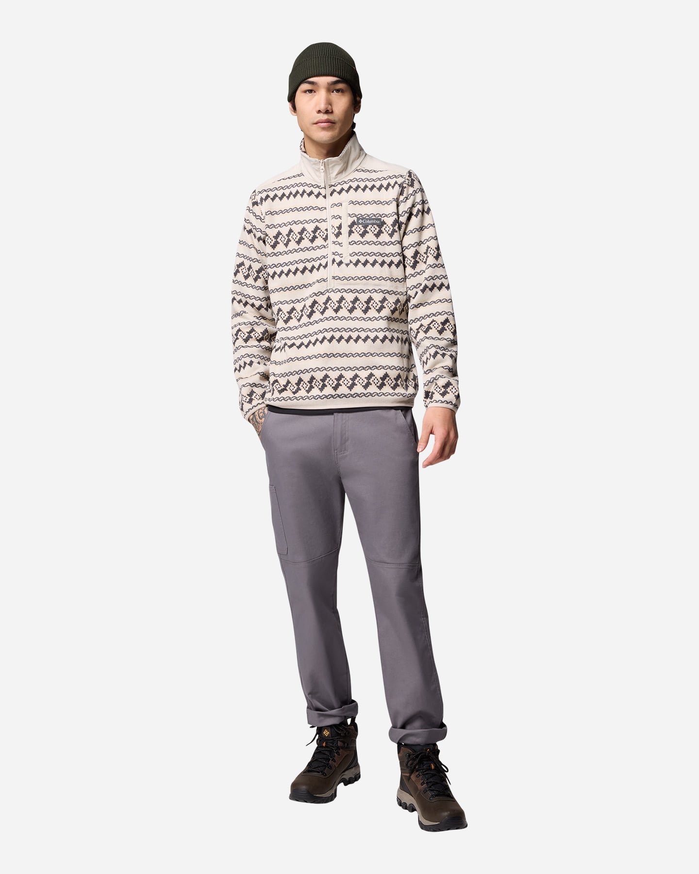 Pile COLUMBIA SWEATER II M - Marrone - 3 | Cisalfa Sport