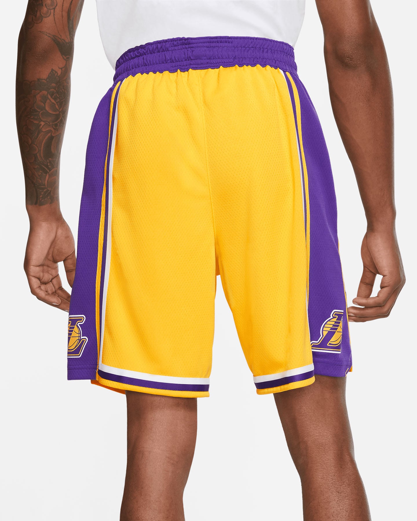 Pantaloncini basket NIKE LOS ANGELES LAKERS M - Giallo - 5 | Cisalfa Sport