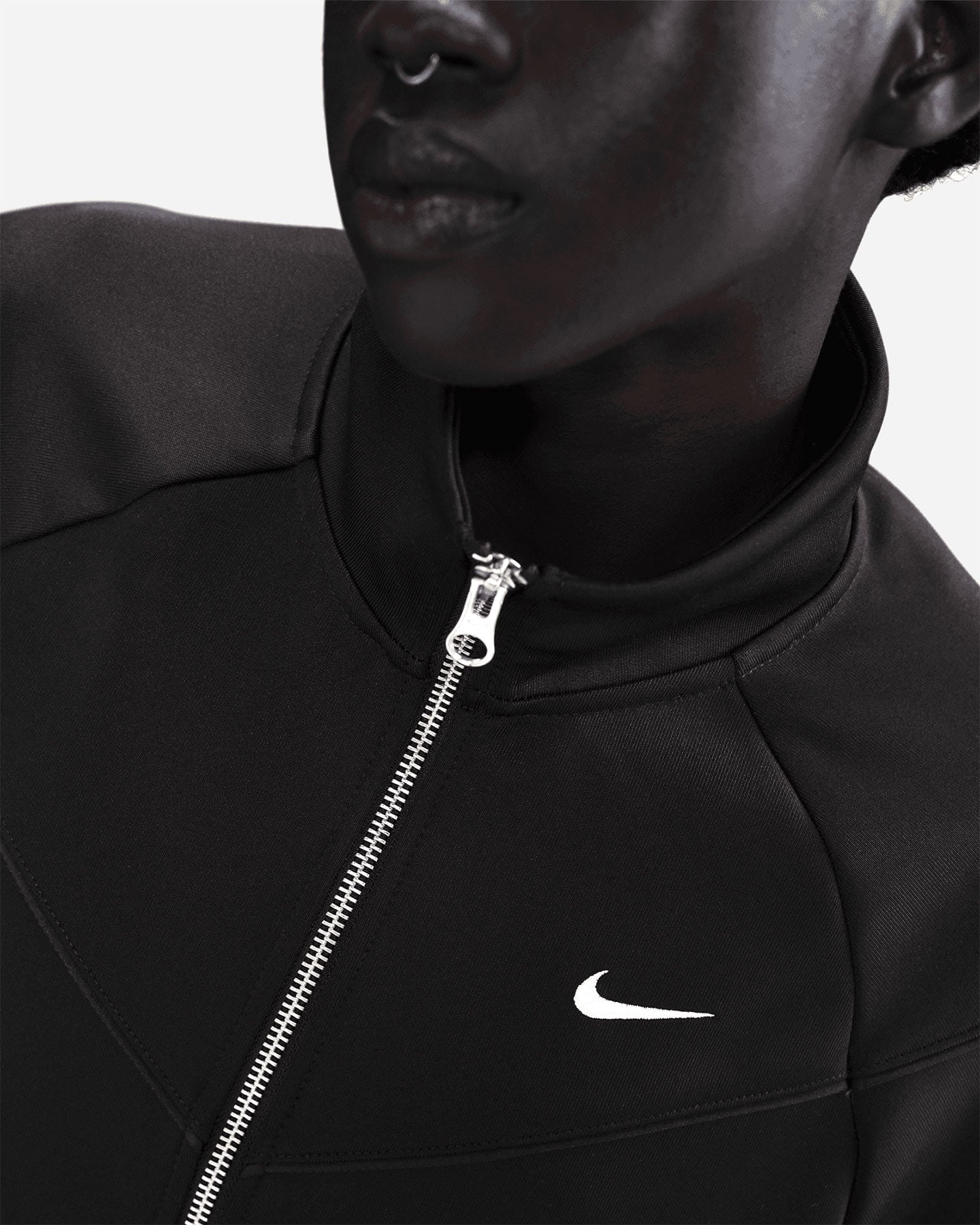 Felpa NIKE TRIACETATO MODERN W - Nero - 5 | Cisalfa Sport