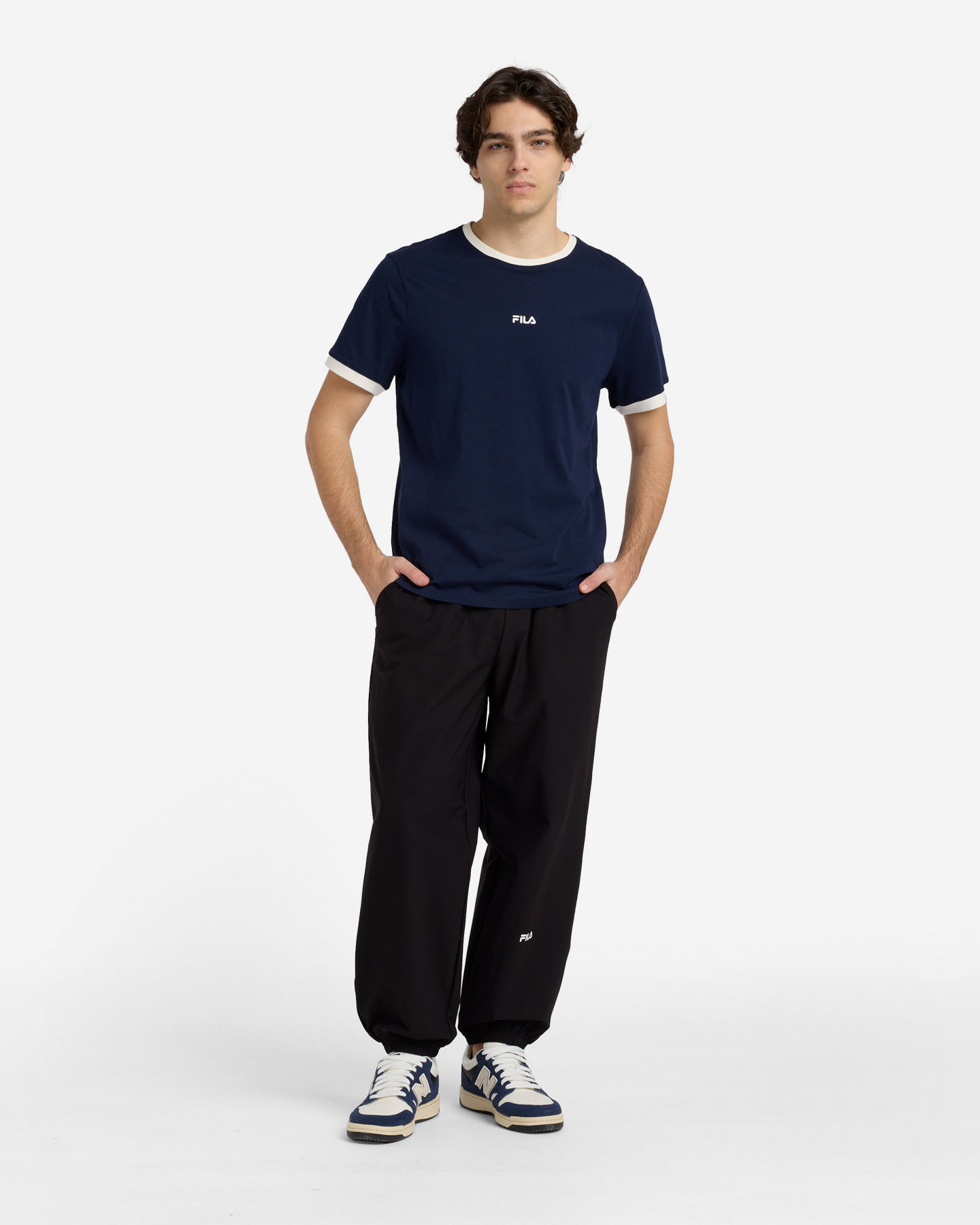 T-shirt FILA CLASSIC DYNAMISM M - Blu Navy - 4 | Cisalfa Sport