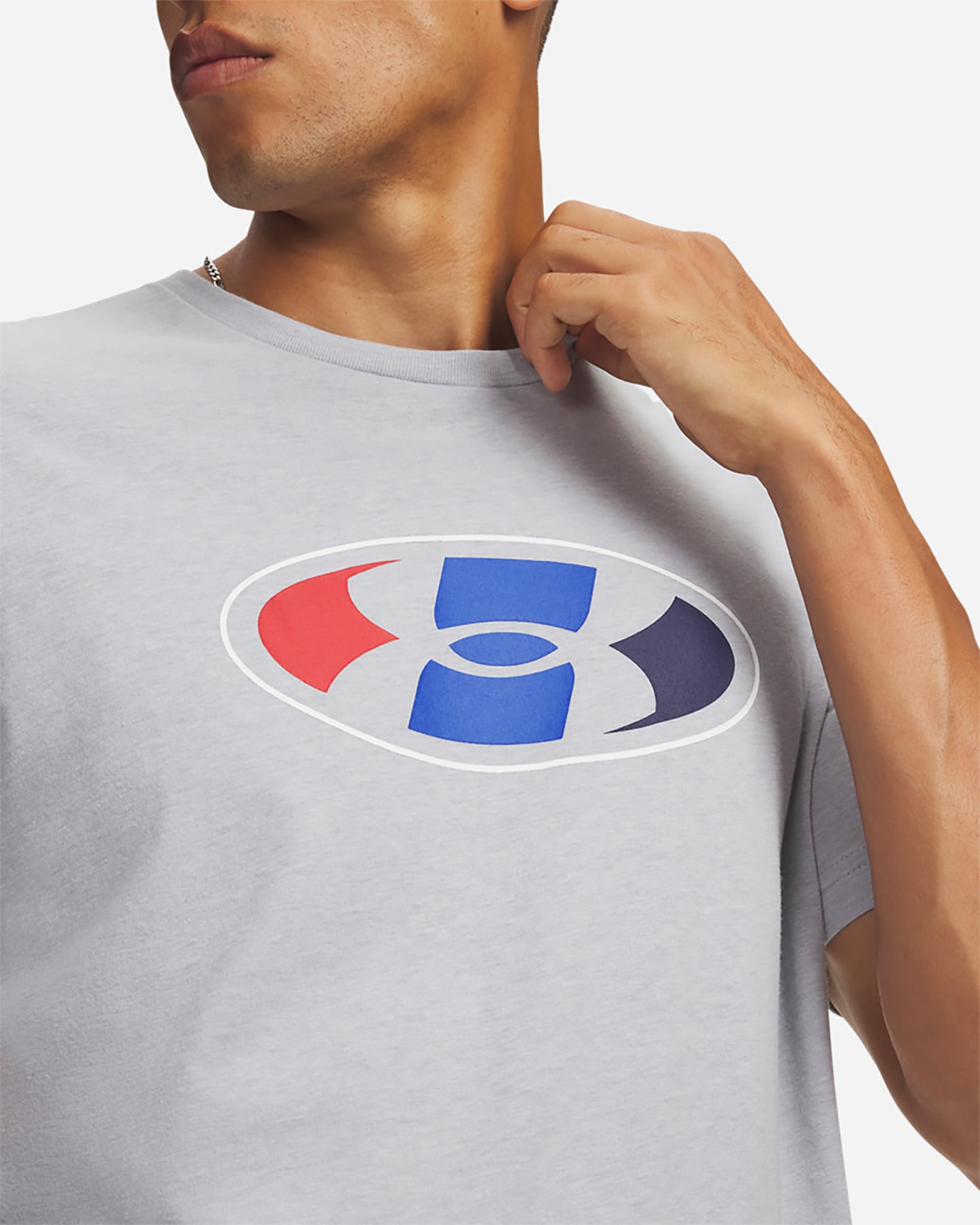 T-shirt UNDER ARMOUR LOCKERTAG M - Grigio - 2 | Cisalfa Sport