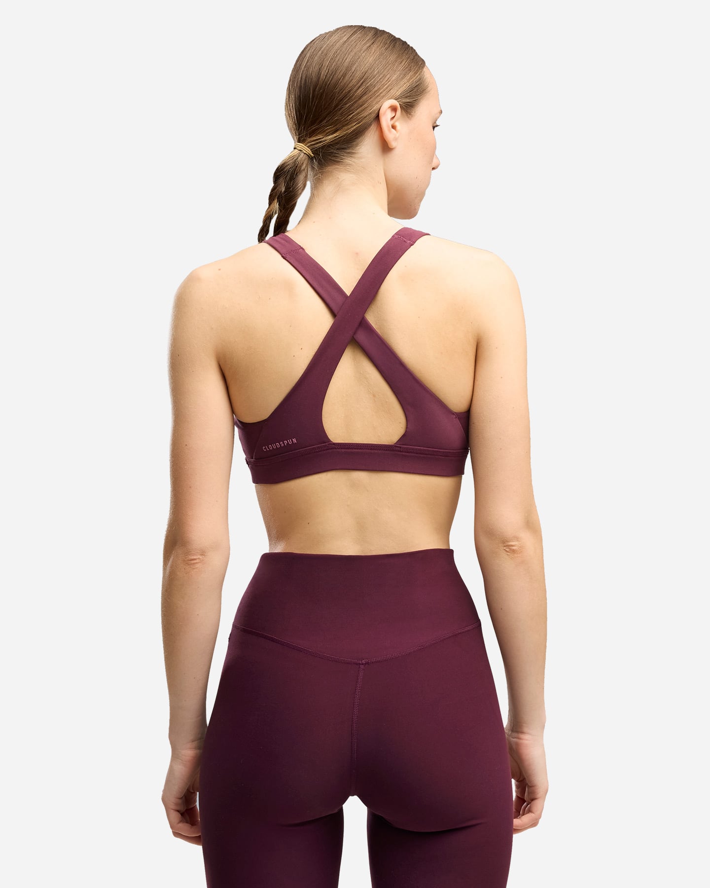Bra training PUMA CLOUDSPUN MID W - Rosso - 3 | Cisalfa Sport