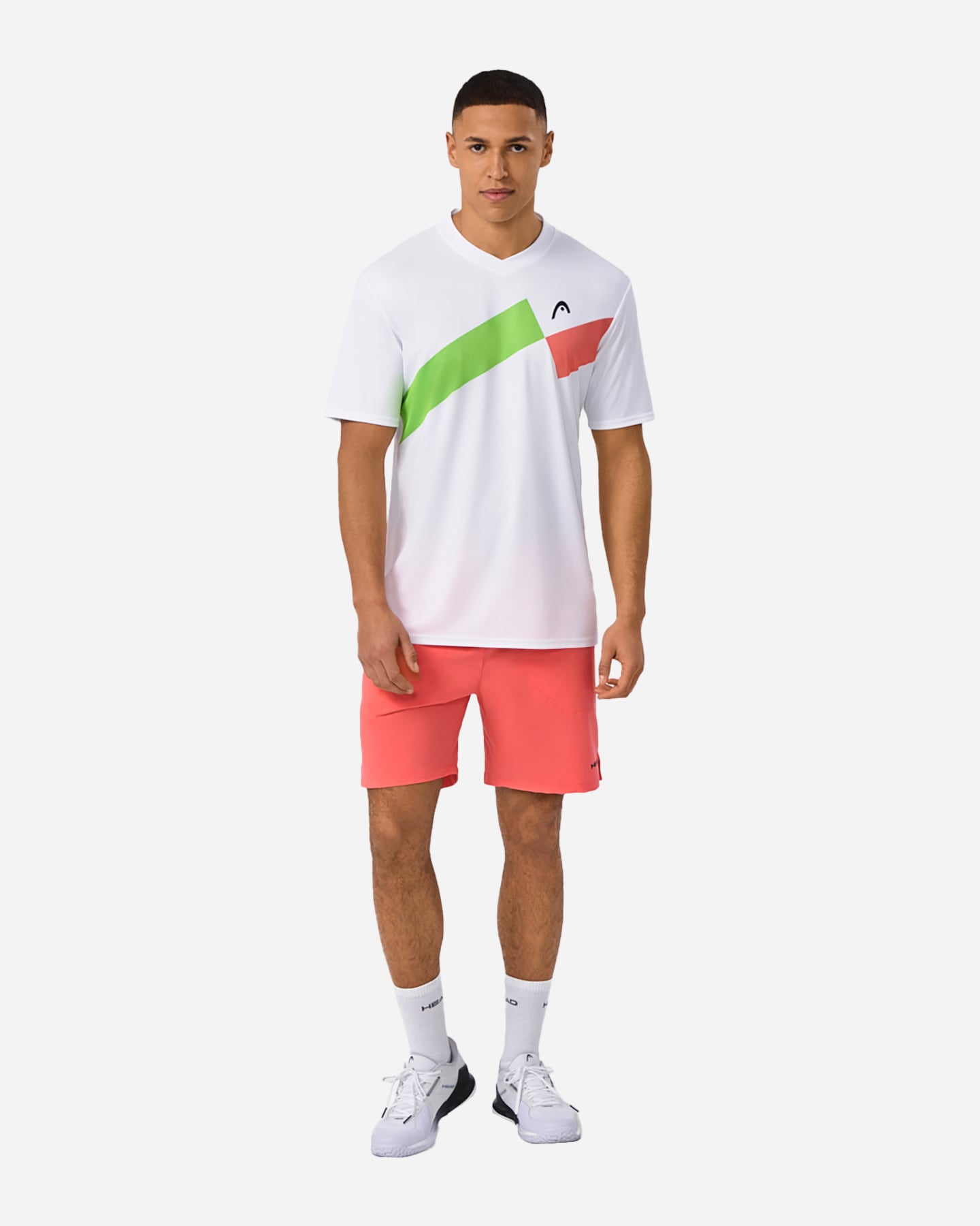 T-shirt tennis HEAD TOPSPIN M - Bianco - 4 | Cisalfa Sport