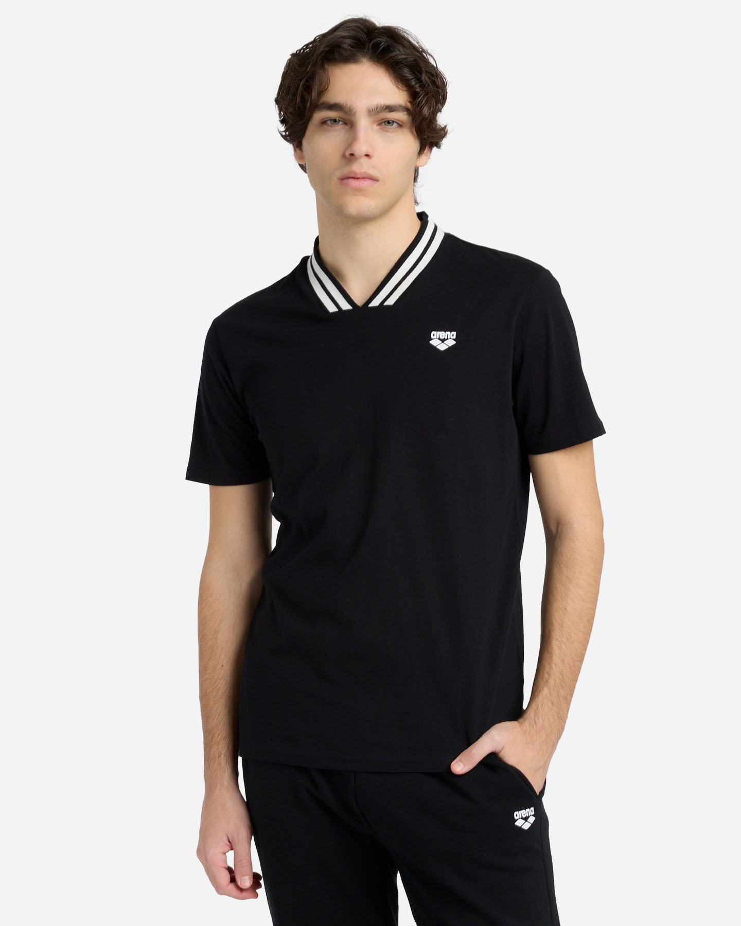 T-shirt ARENA ATHLETIC PROGRESS M - Nero - 1 | Cisalfa Sport