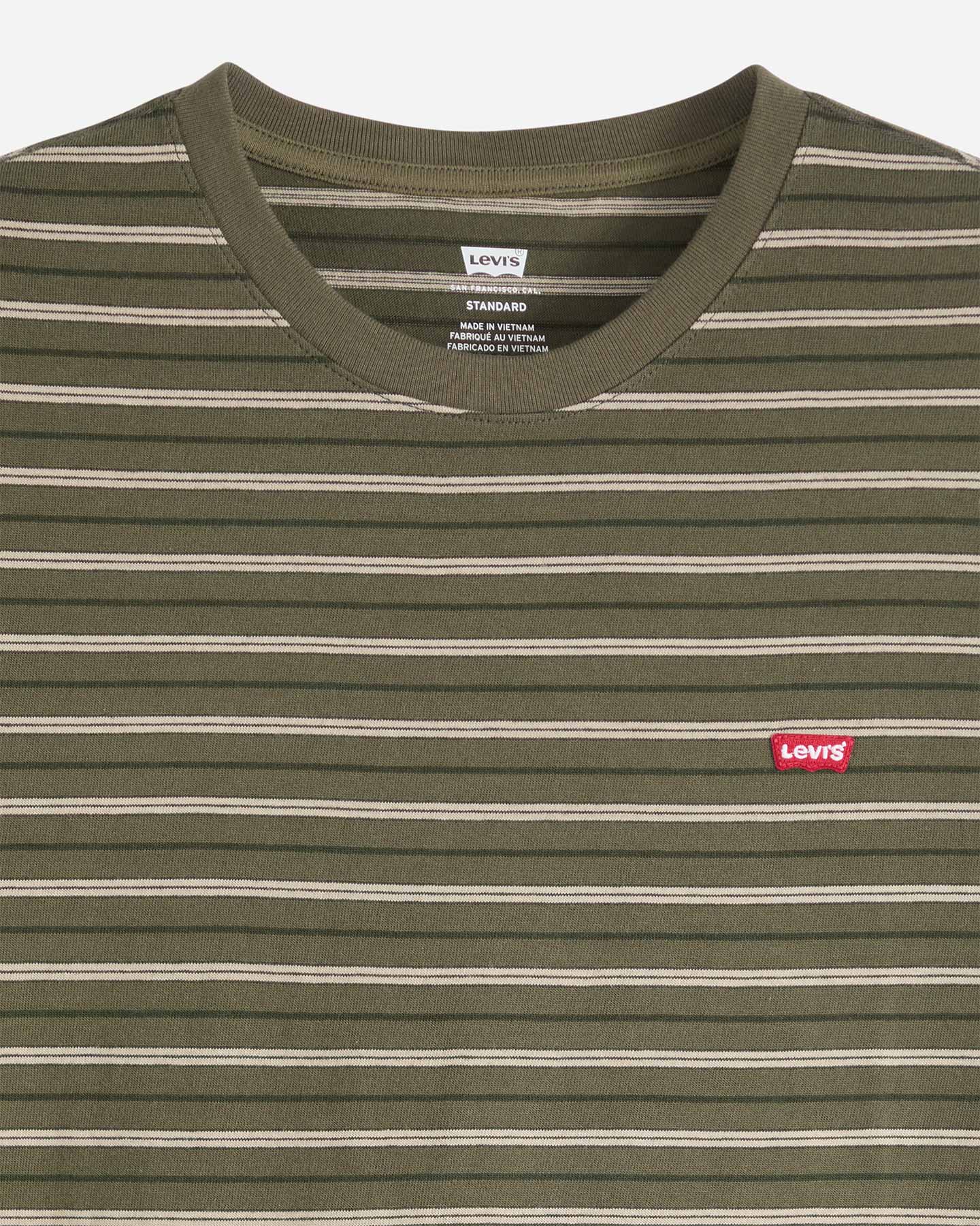 T-shirt LEVI'S LOGO SMALL PATCH M - Verde - 1 | Cisalfa Sport