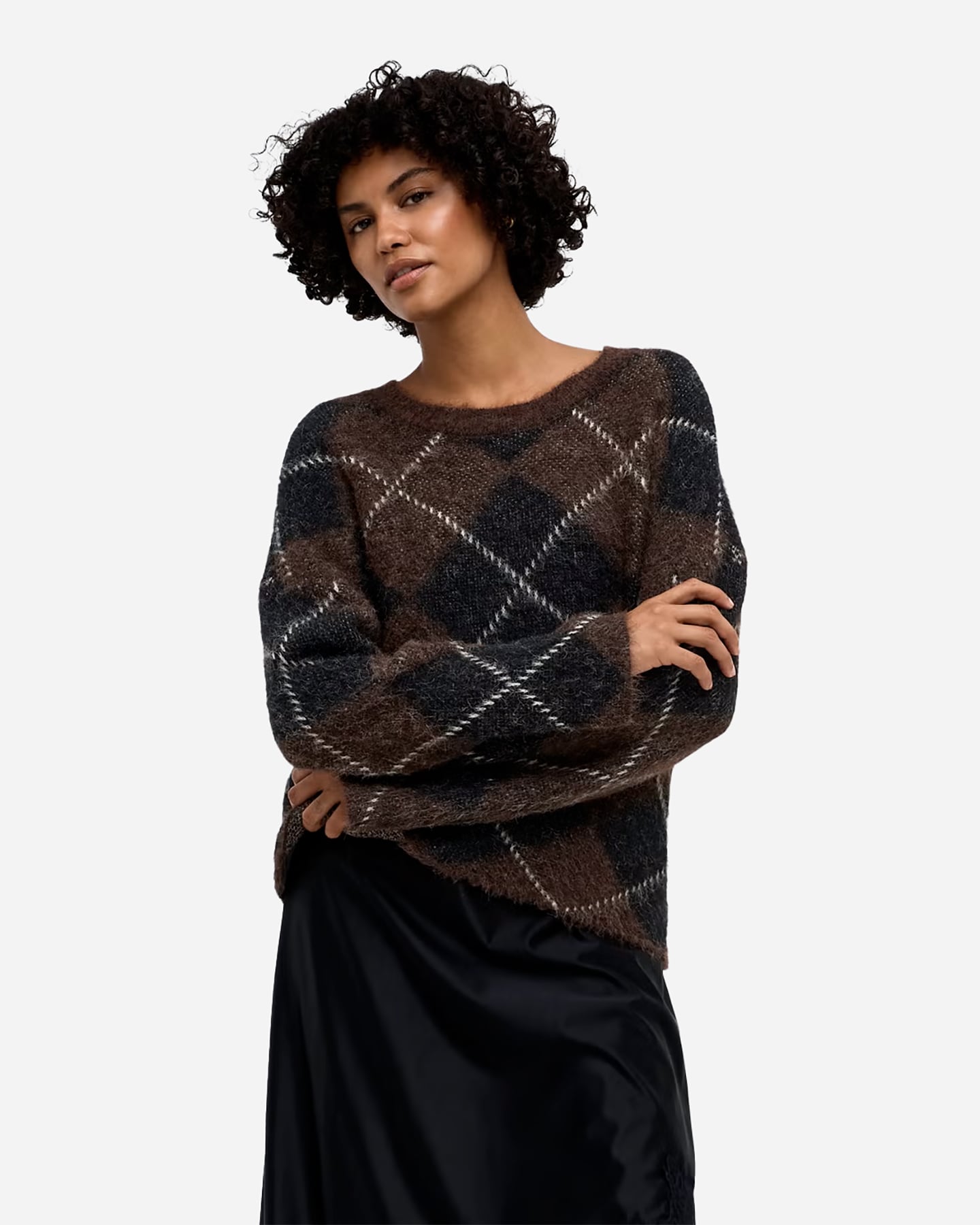 Maglione ONLY NOEME ROMBI W - Nero - 2 | Cisalfa Sport