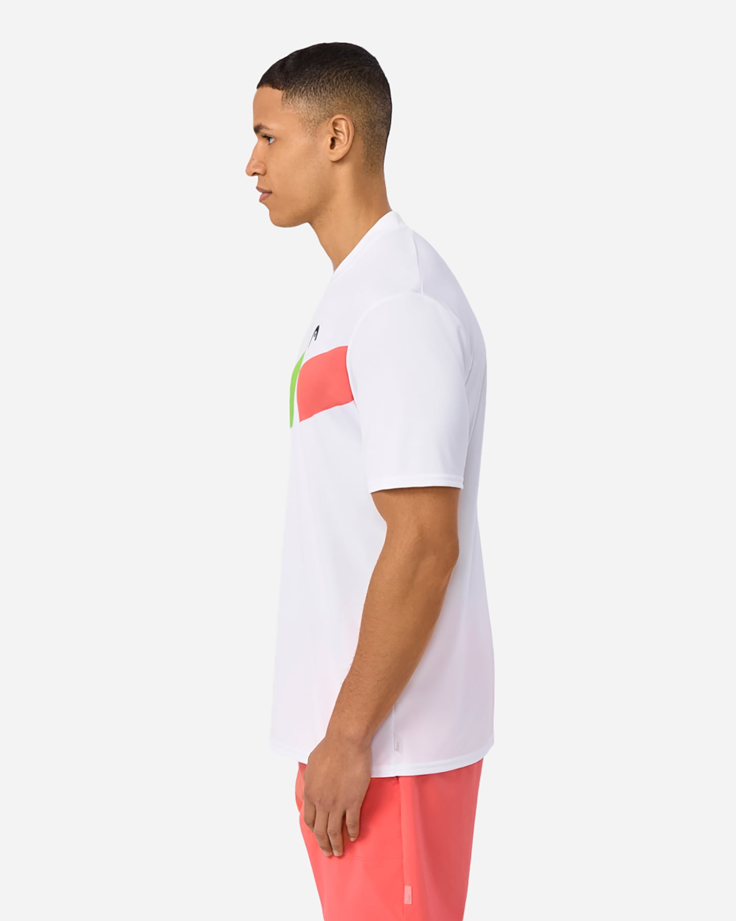 T-shirt tennis HEAD TOPSPIN M - Bianco - 1 | Cisalfa Sport