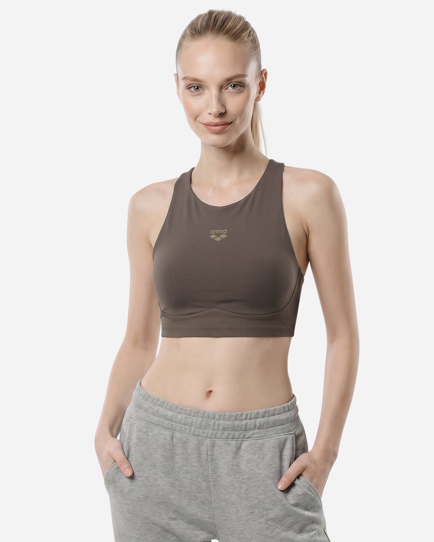 Reggiseno sportivo ARENA WELLNESS W - Verde - 2 | Cisalfa Sport
