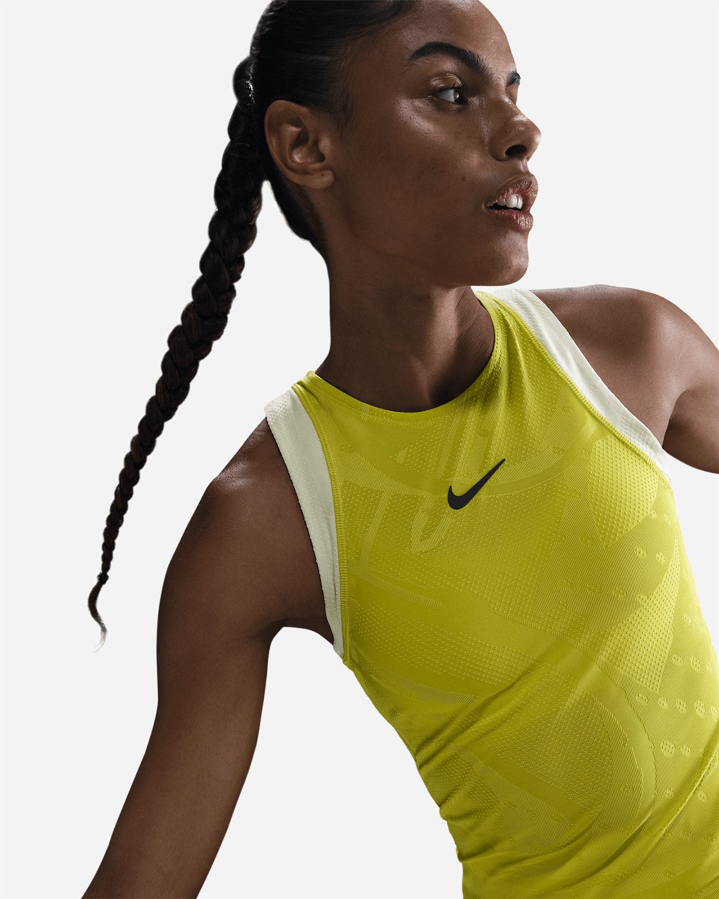 T-shirt tennis NIKE SLAM HIGH VOLTAGE W - Nero - 3 | Cisalfa Sport