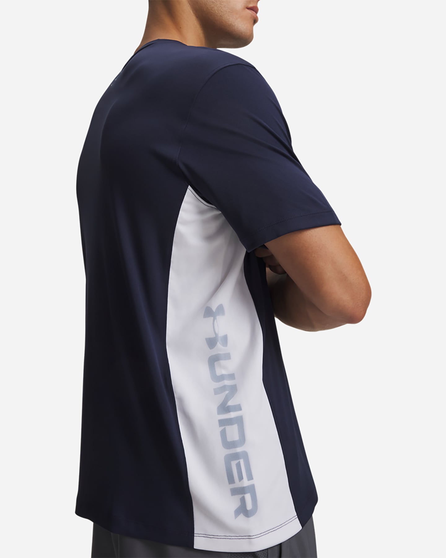 T-shirt training UNDER ARMOUR TECH UTILITY M - Blu - 2 | Cisalfa Sport