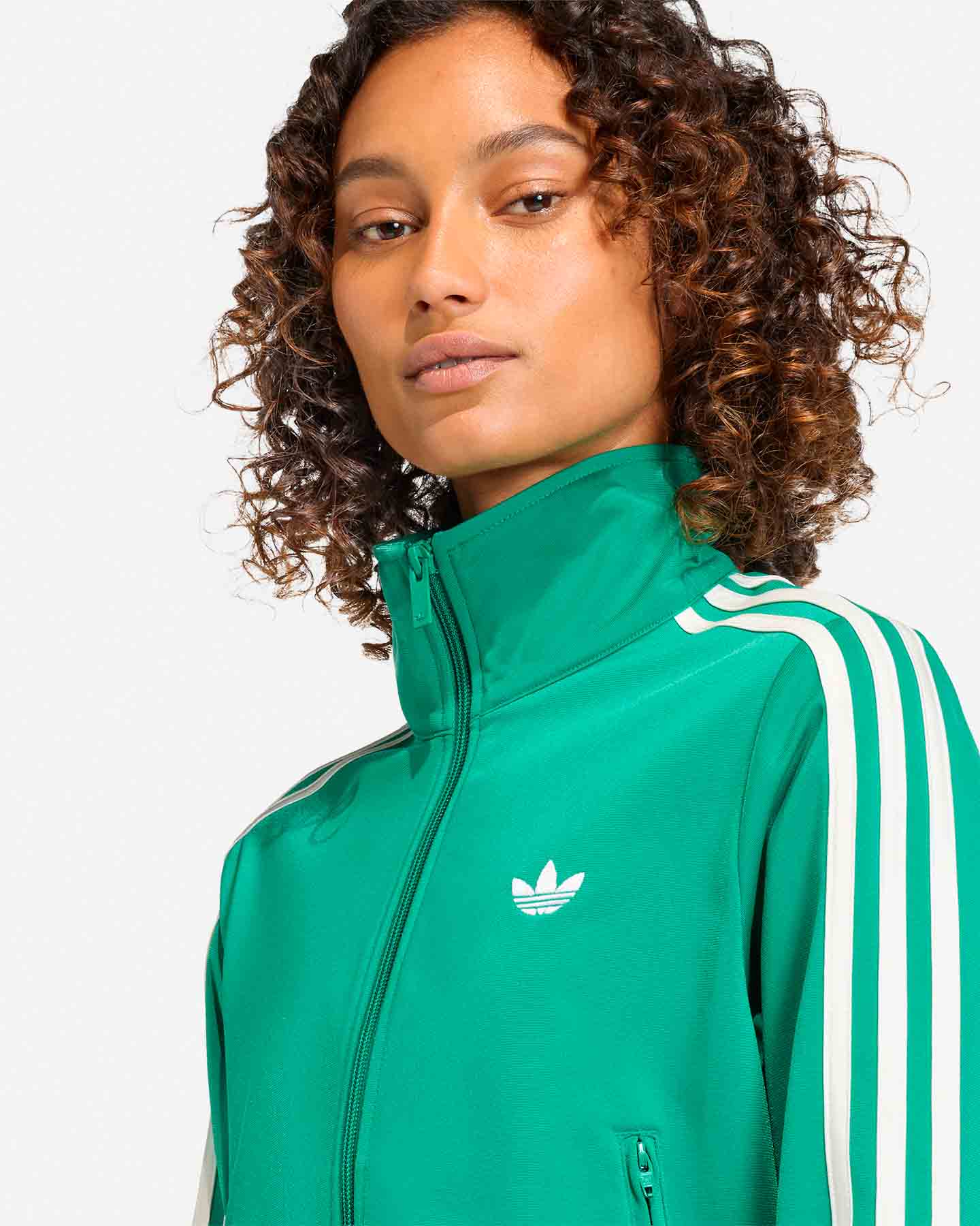 Felpa ADIDAS FIREBIRD CLASSIC W - Verde - 5 | Cisalfa Sport