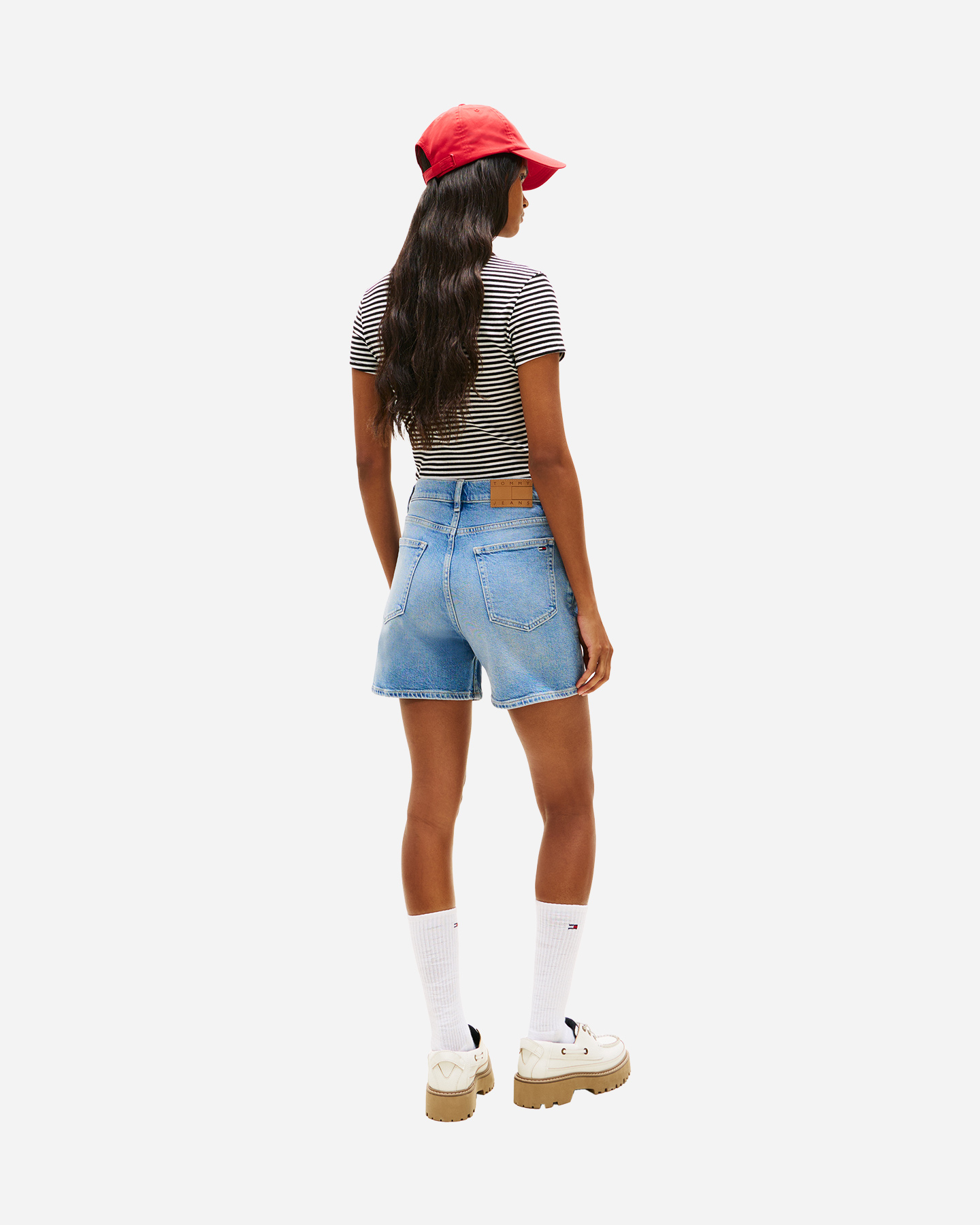 Short TOMMY HILFIGER MOM FIT DENIM W - Denim - 3 | Cisalfa Sport