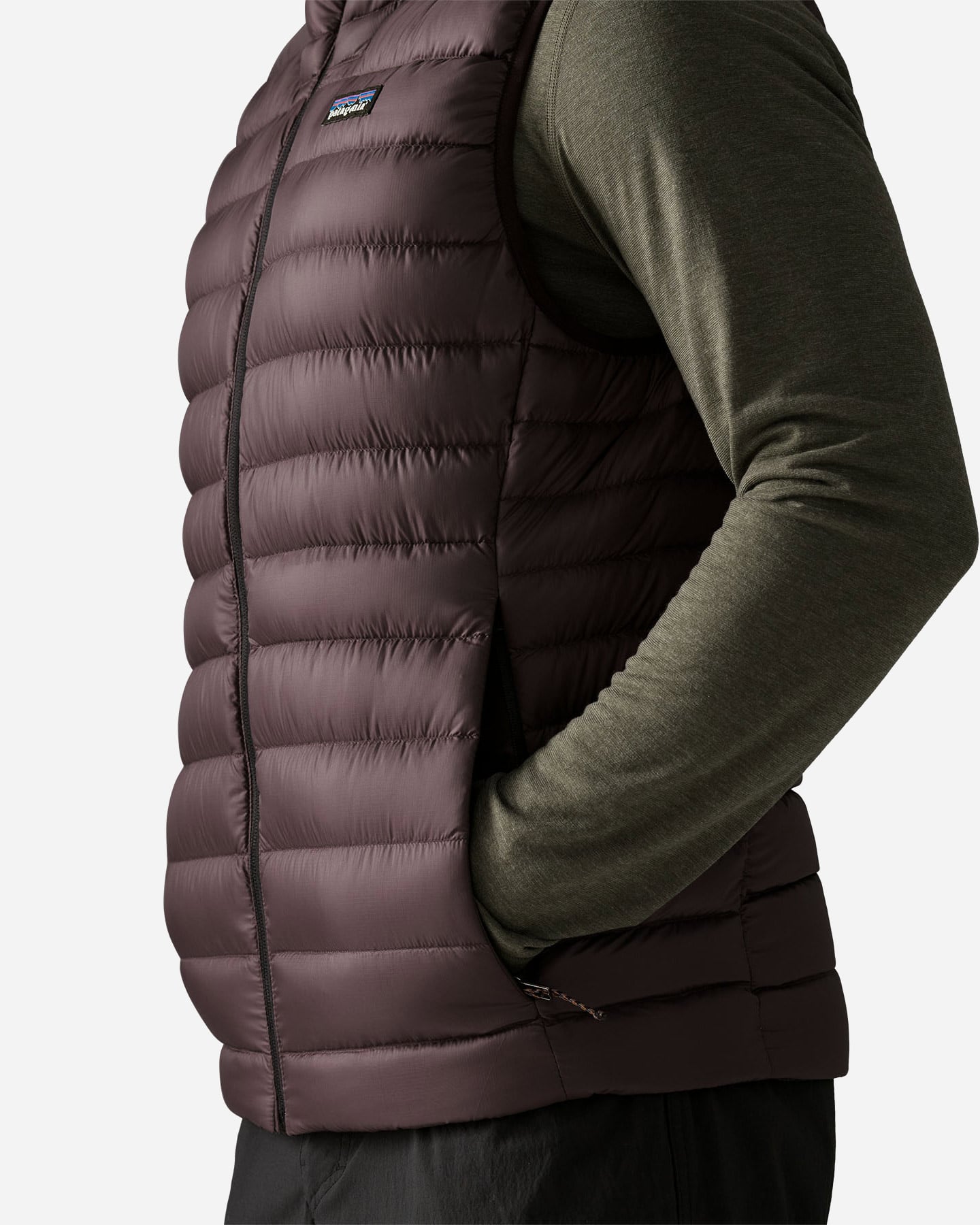 Gilet PATAGONIA DOWN SWEATER M - Marrone - 3 | Cisalfa Sport