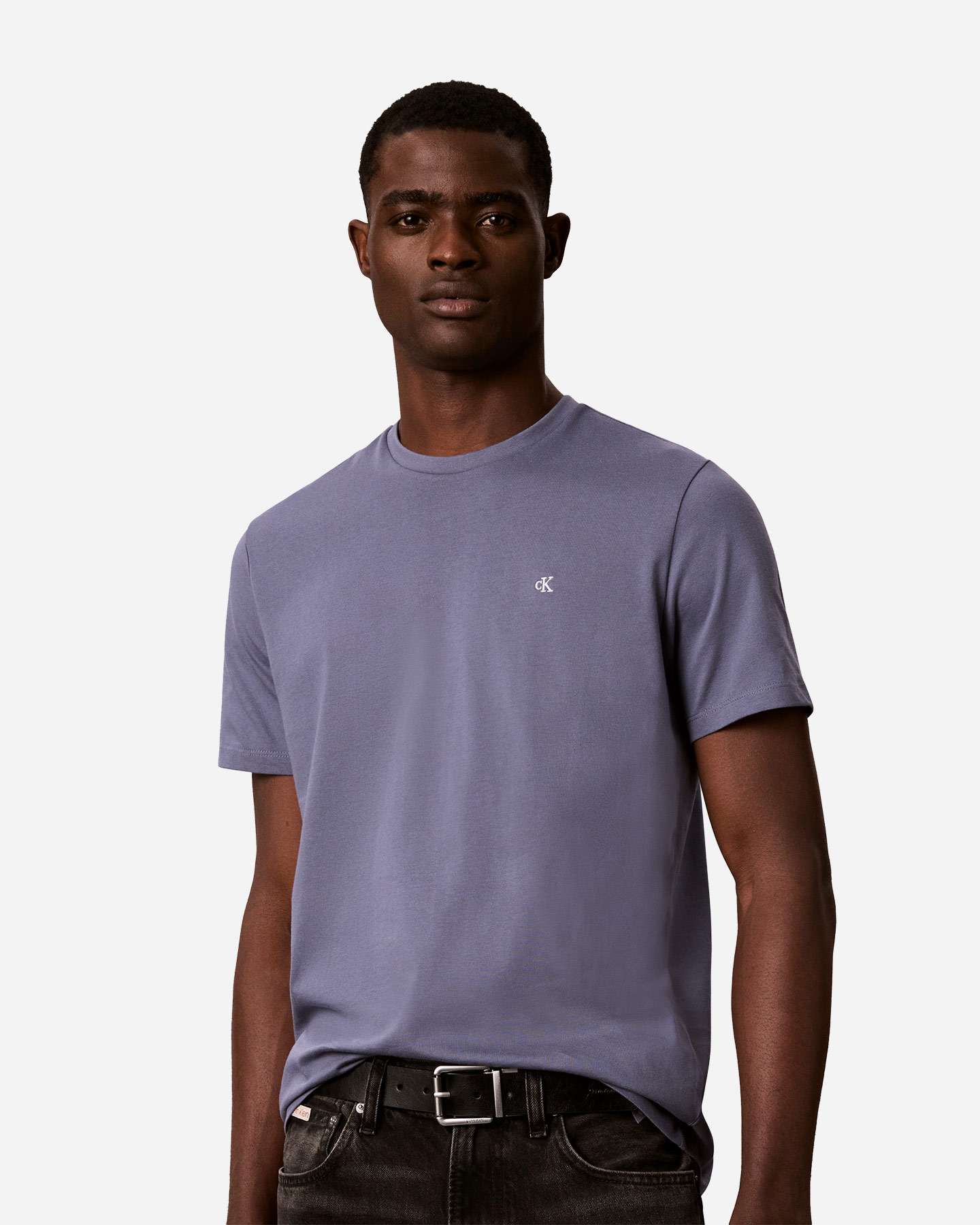 T-shirt CALVIN KLEIN JEANS MONOGRAM M - Azzurro - 1 | Cisalfa Sport