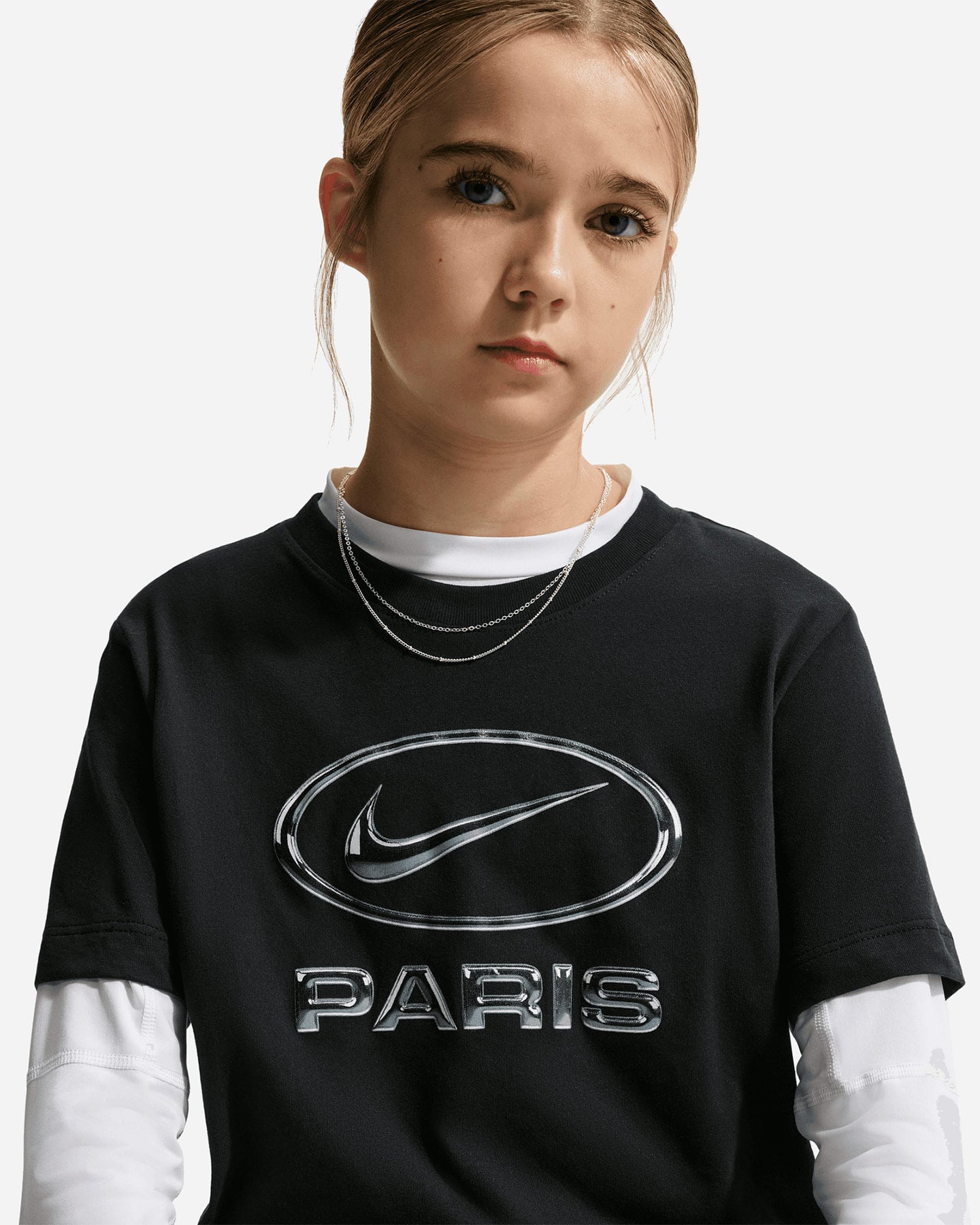 Tuta calcio ufficiale NIKE PSG SWOOSH 26-27 JR - Nero - 4 | Cisalfa Sport