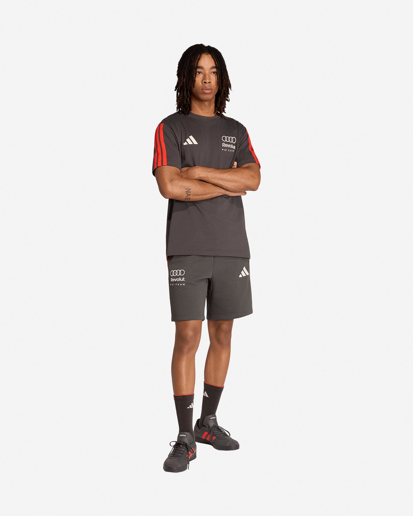 Pantaloncini ADIDAS AUDI DNA M - Nero - 4 | Cisalfa Sport