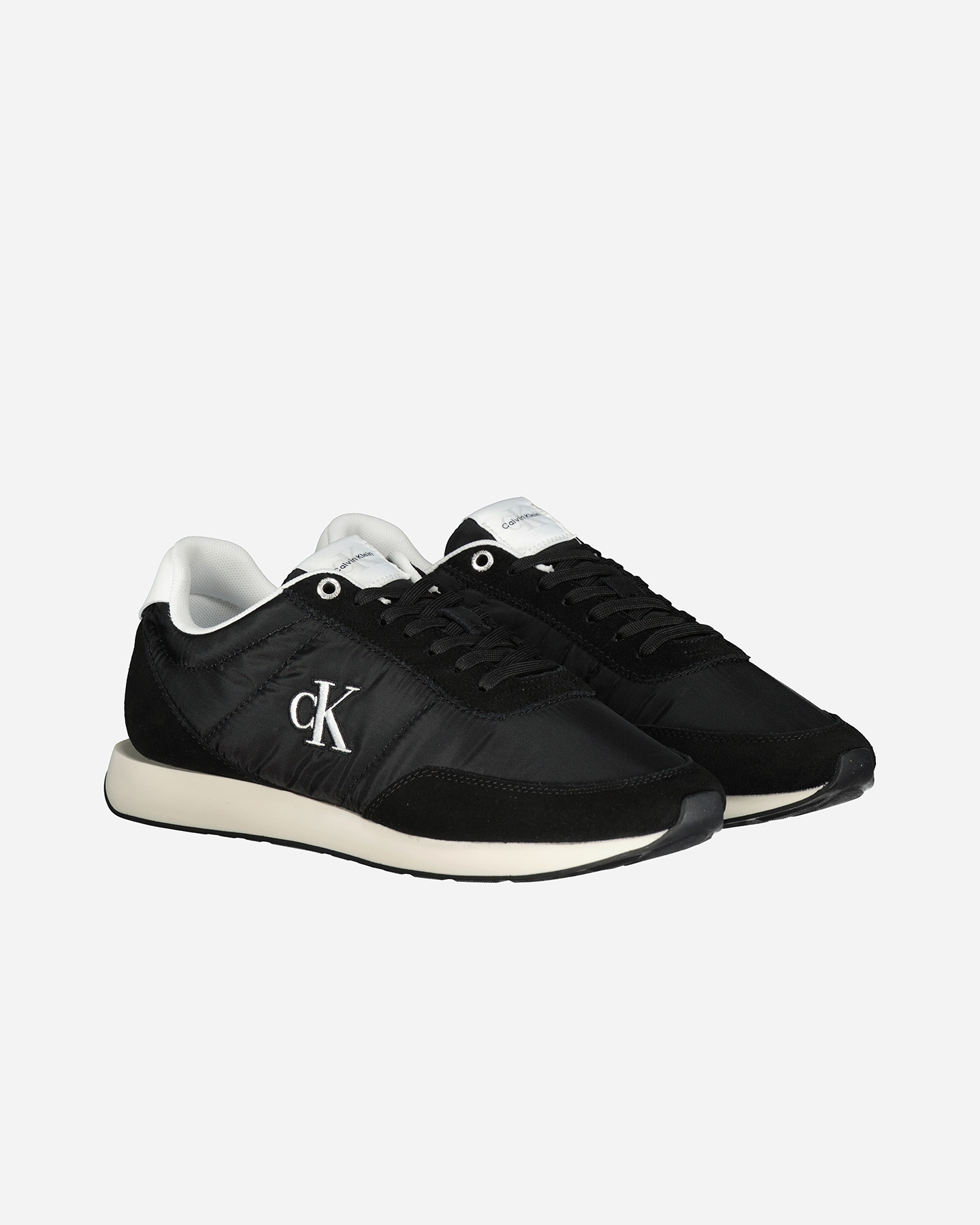 Scarpe sneakers CALVIN KLEIN JEANS RETRO RUNNER M - Nero - 1 | Cisalfa Sport