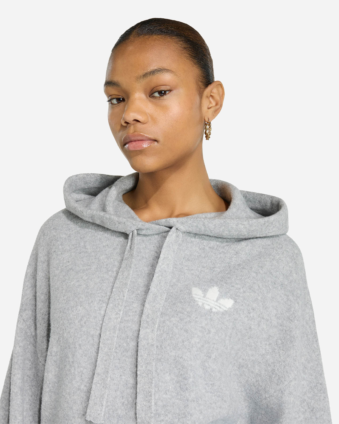 Maglione ADIDAS ESSENTIAL W - Grigio - 4 | Cisalfa Sport