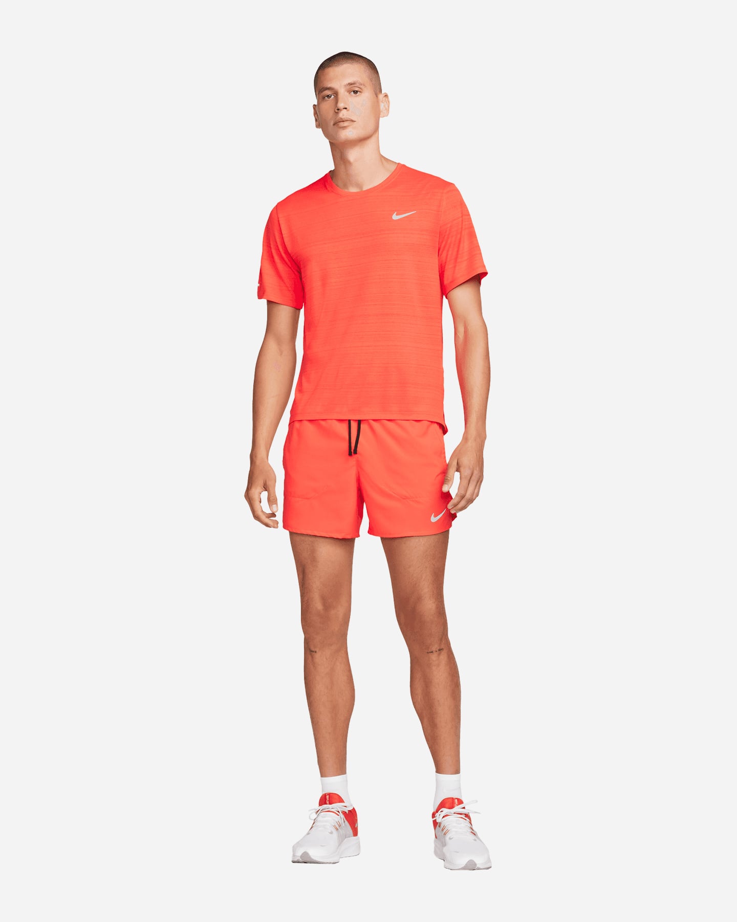 Short running NIKE STRIDE 5IN M - Rosso - 3 | Cisalfa Sport